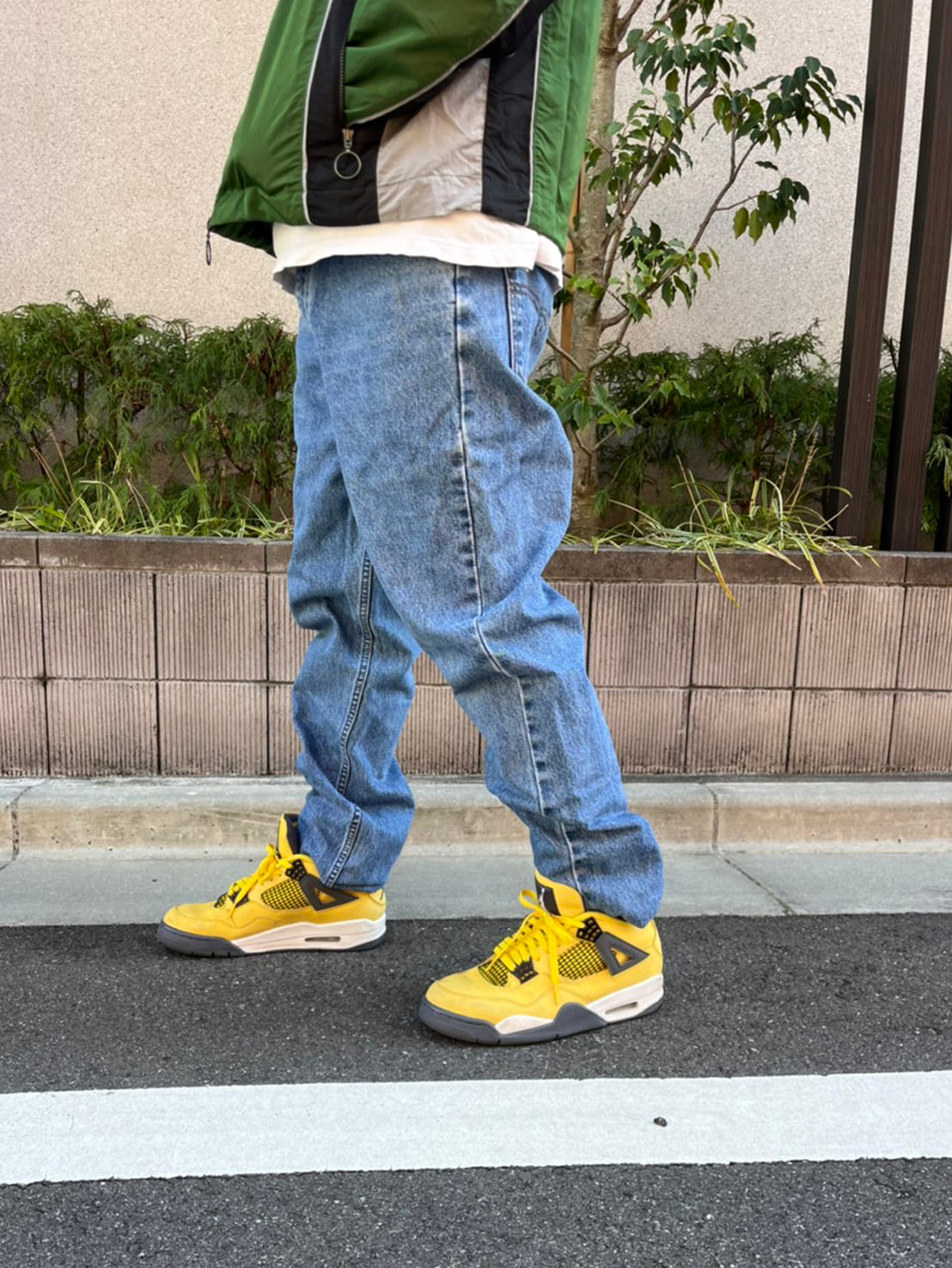 EURO Levis 615 ユーロリーバイス ワイドテーパードデニム (W34 L34)