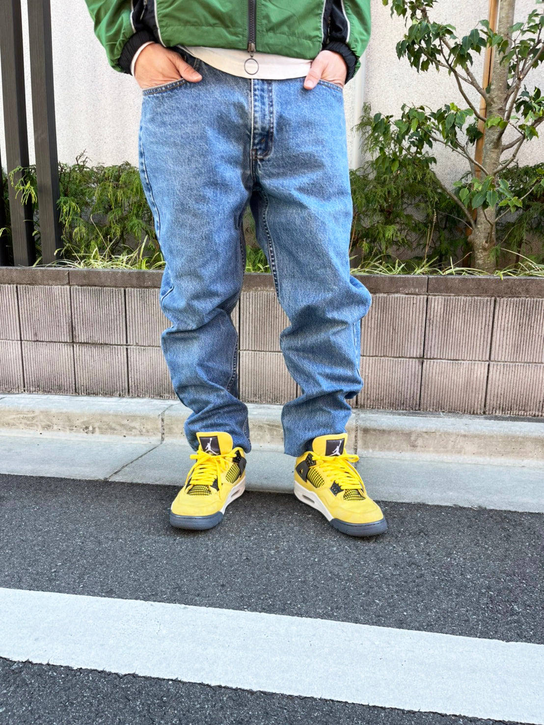 EURO Levis 615 ユーロリーバイス ワイドテーパードデニム (W34 L34)