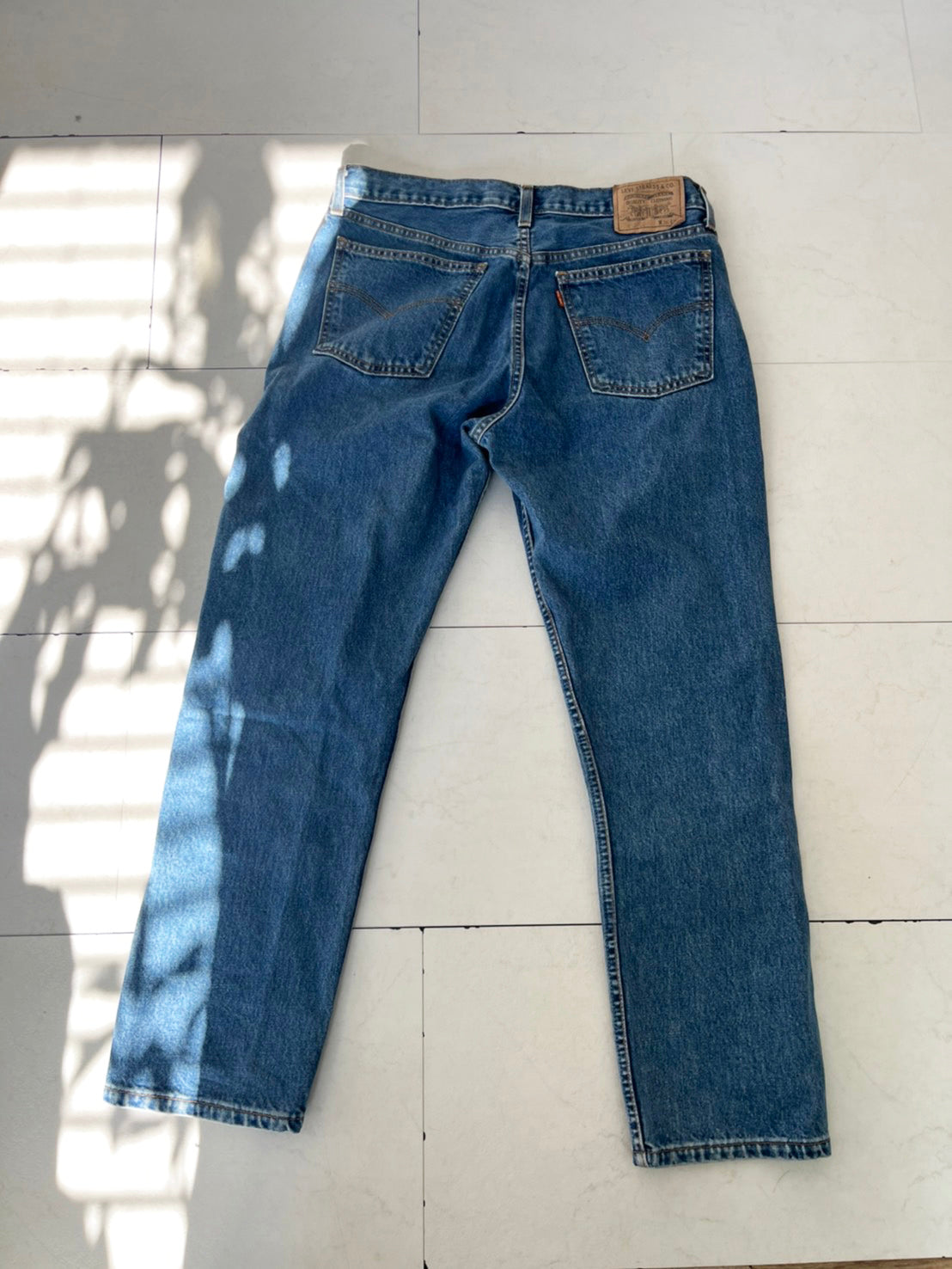 EURO Levis 615 ユーロリーバイス ワイドテーパード デニム (W36 L30)