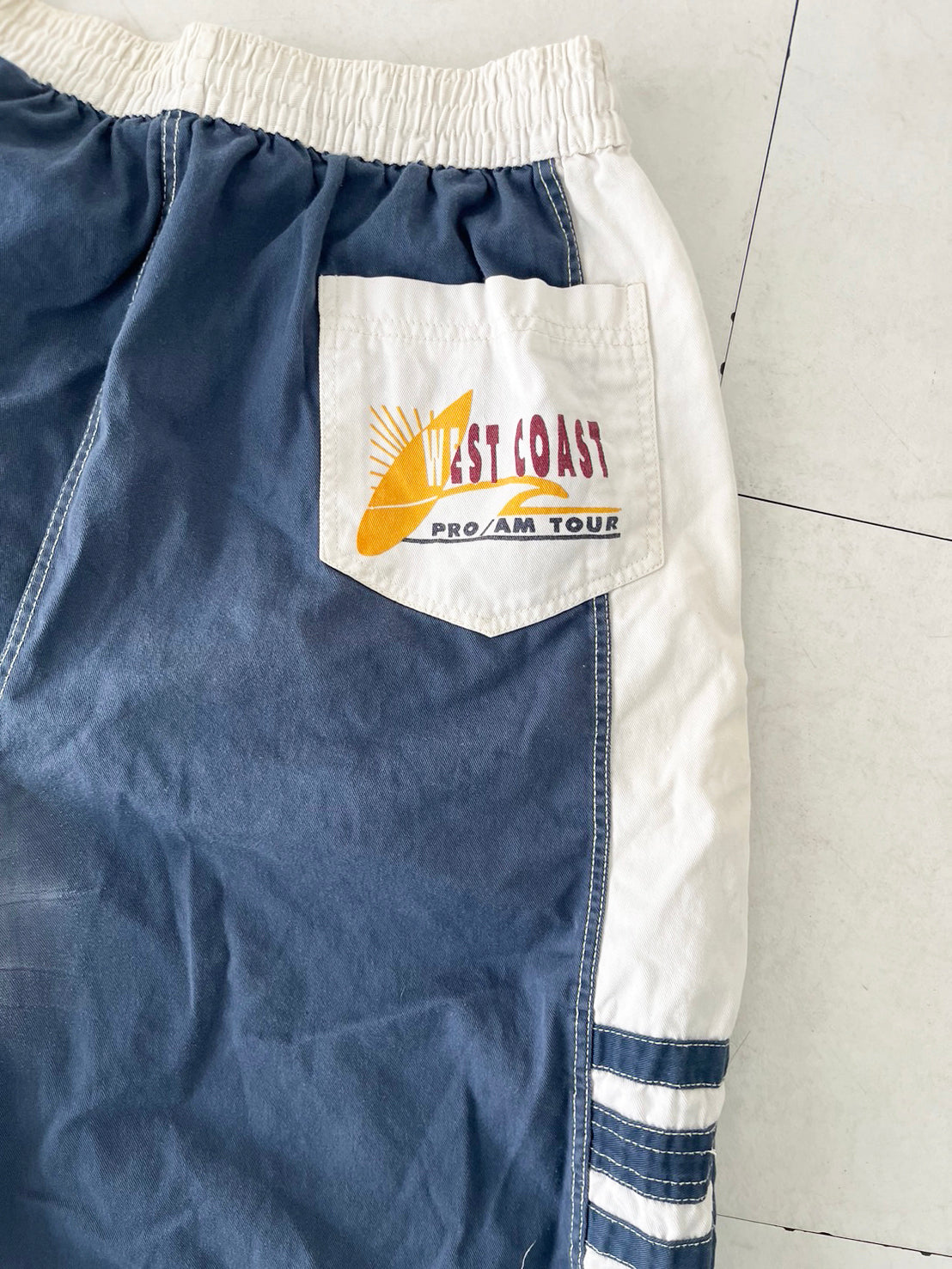 vintage WEST COAST PRO/AMTOUR beach shorts (men's XL-2XL相当)