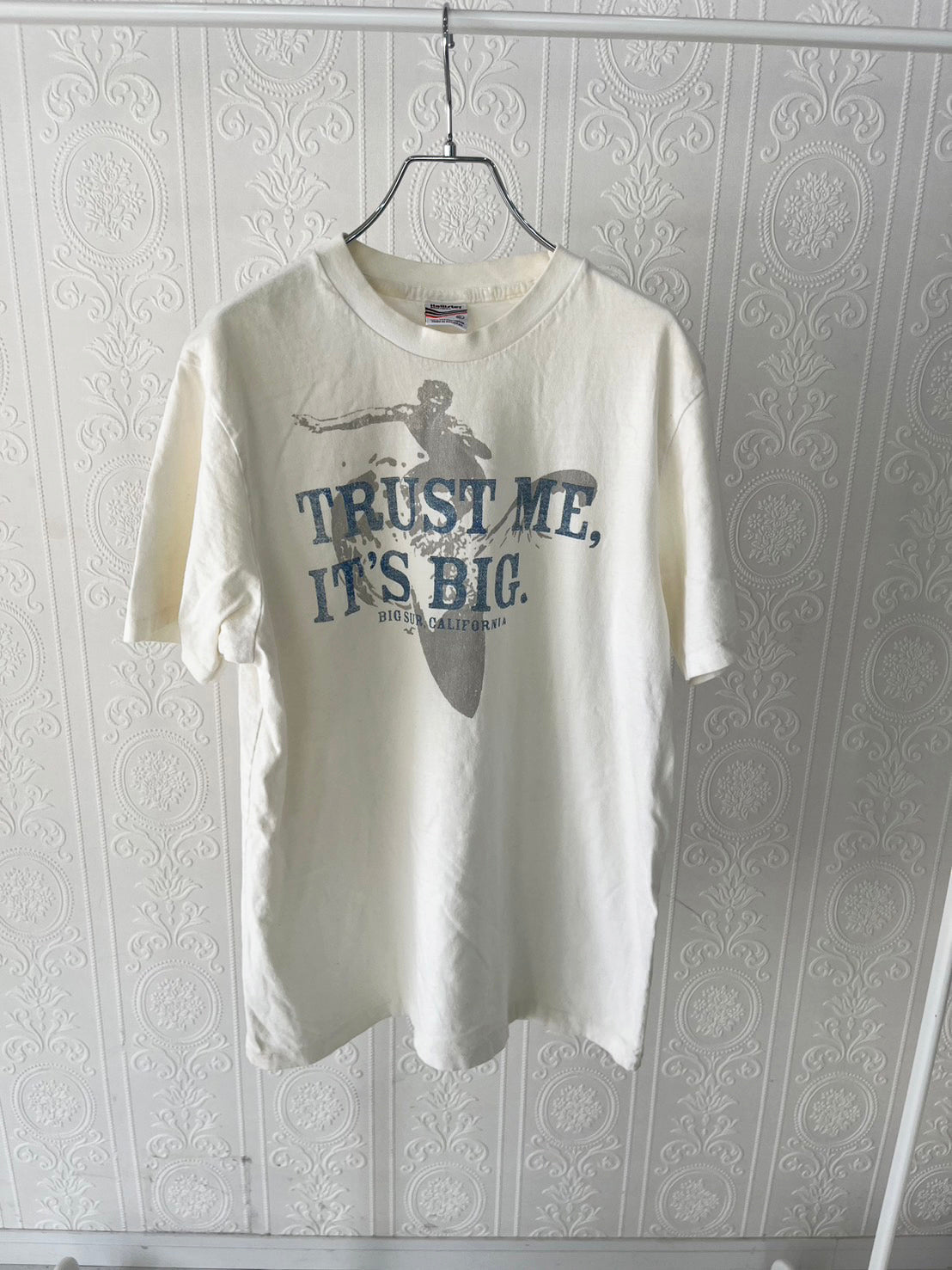 【USED】00's Hollister Athletic Surf T-shirt (size:XL)