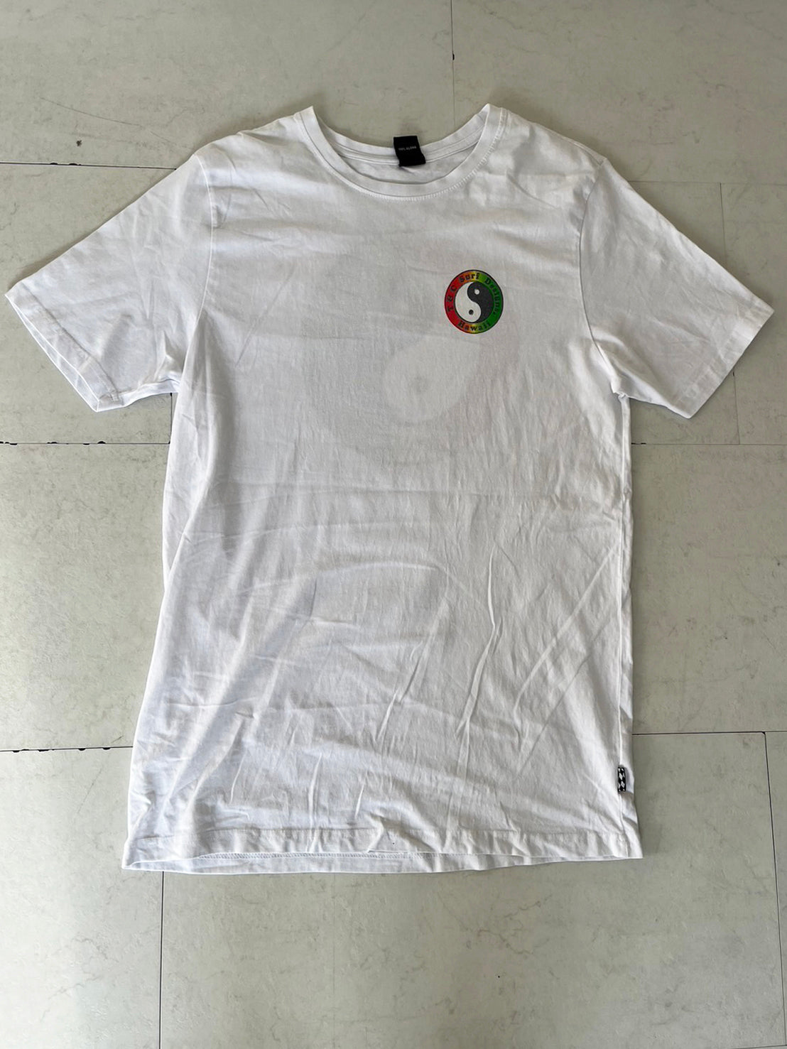 【USED】00's T&C Surf Designs Hawaii SURF SKATE T-shirts (men's L)