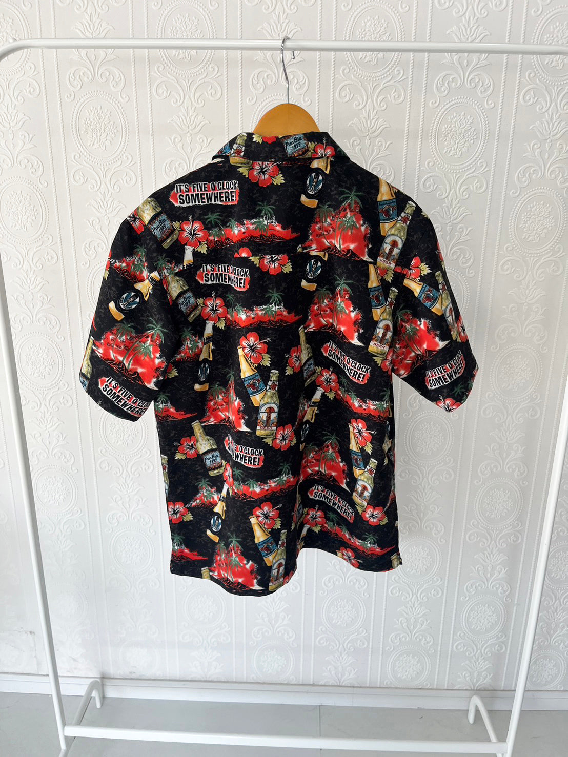 【MAGUL】 All Over Pattan Aloha Shirt (men's L)
