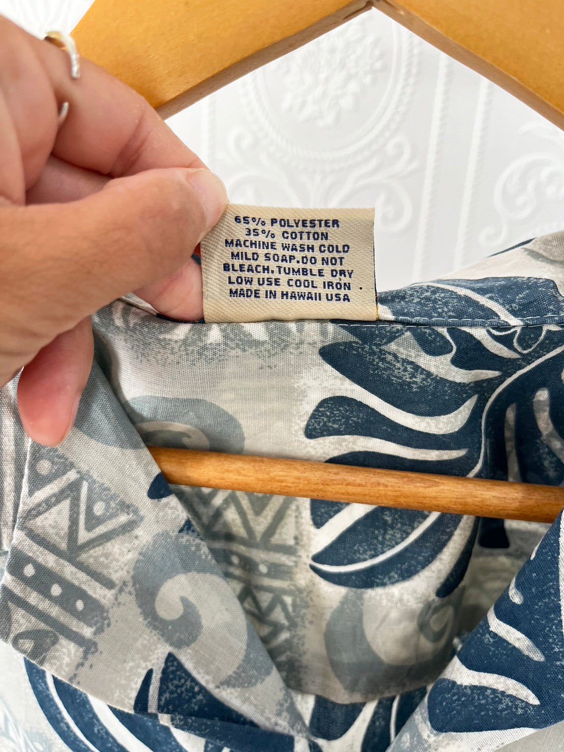 【Royal Creations】 All Over Pattan cottton Aloha Shirt (men's XL)