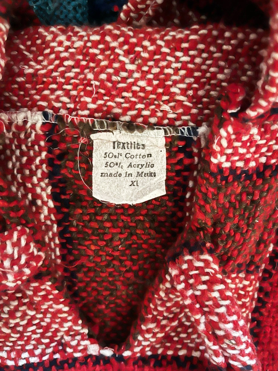 Vintage World Pepe Survice mexican parka Baja Hoodie (men's XL)