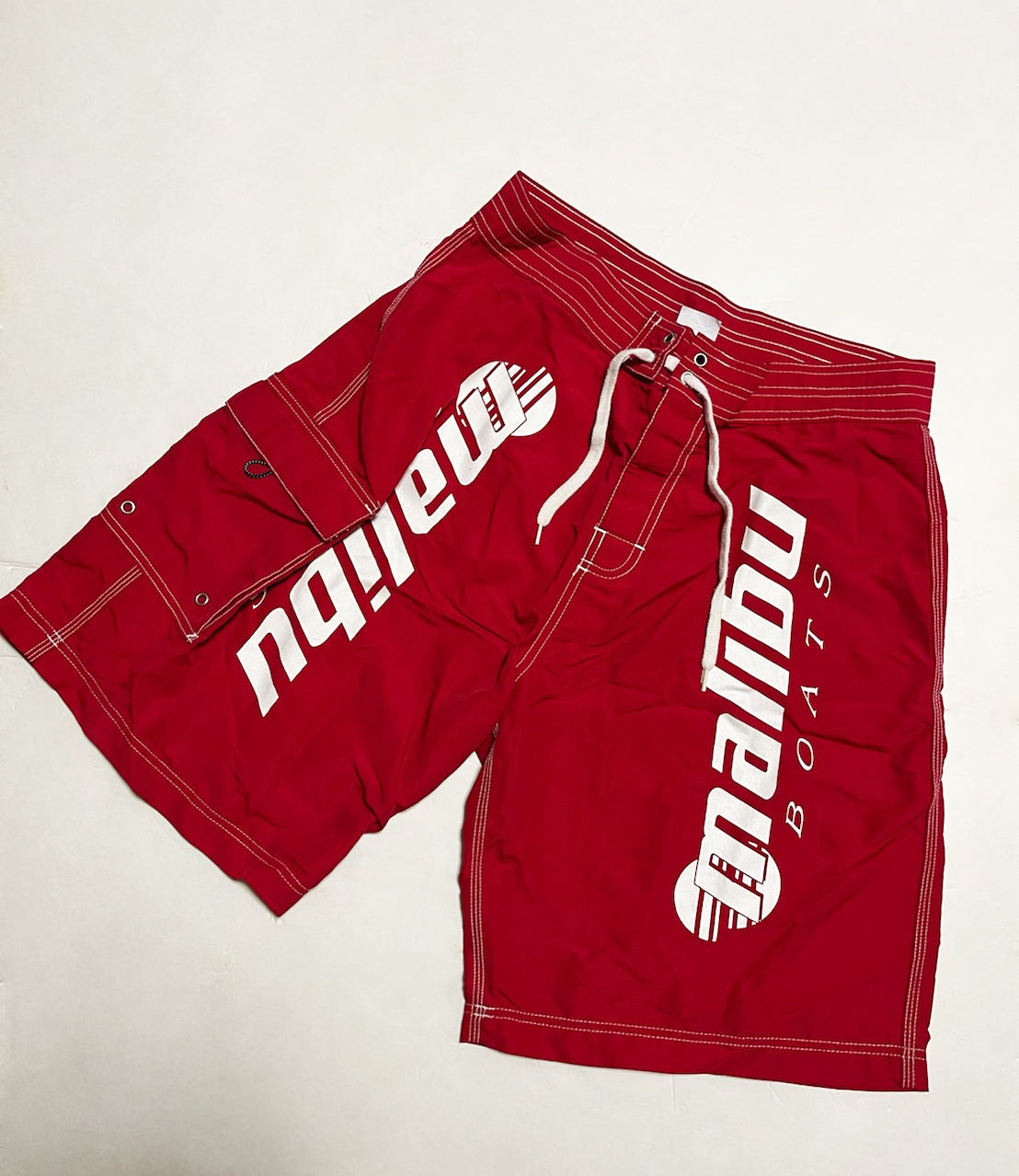 90's vintage Malibu boats Board Shorts (34inch)