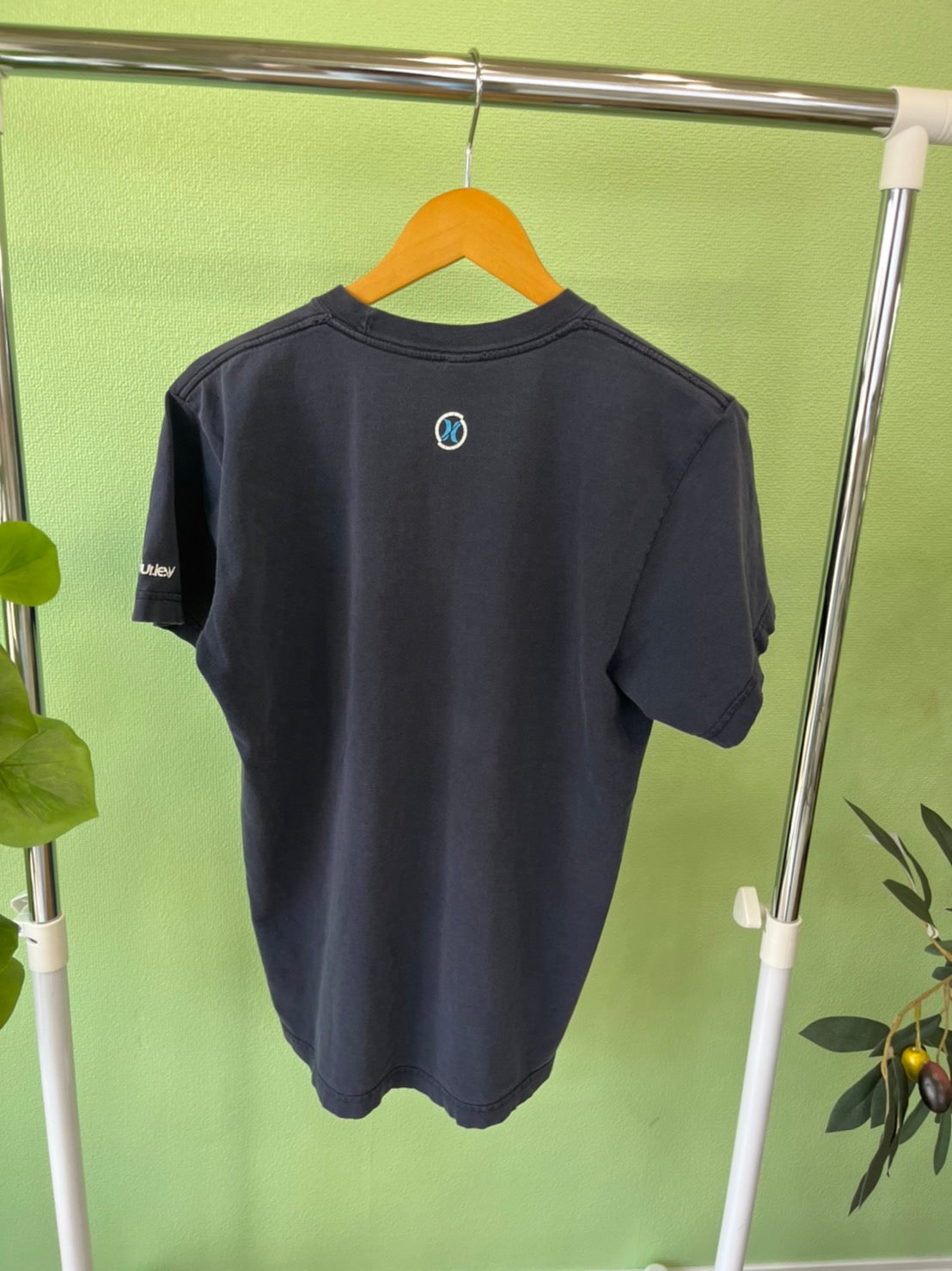 【HURLEY】00's HURLEY Y2K navy Vintage T-Shirt (men's M)