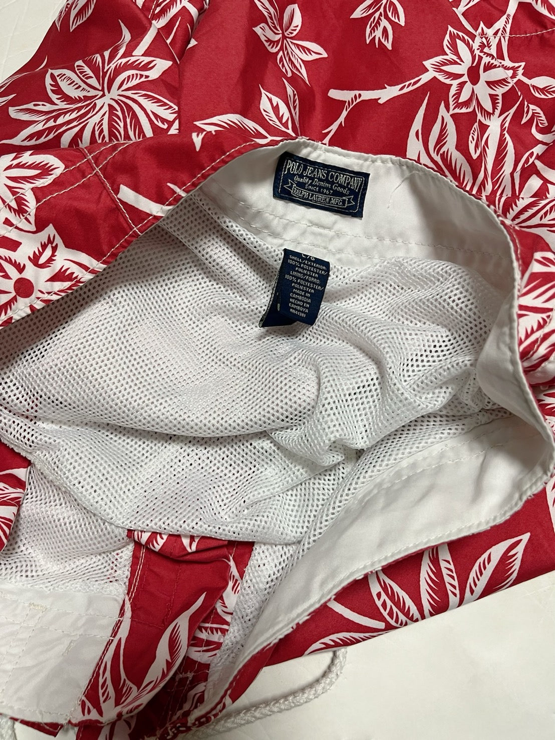 【POLO JEANS COMPANY】USED Board shorts (size L)