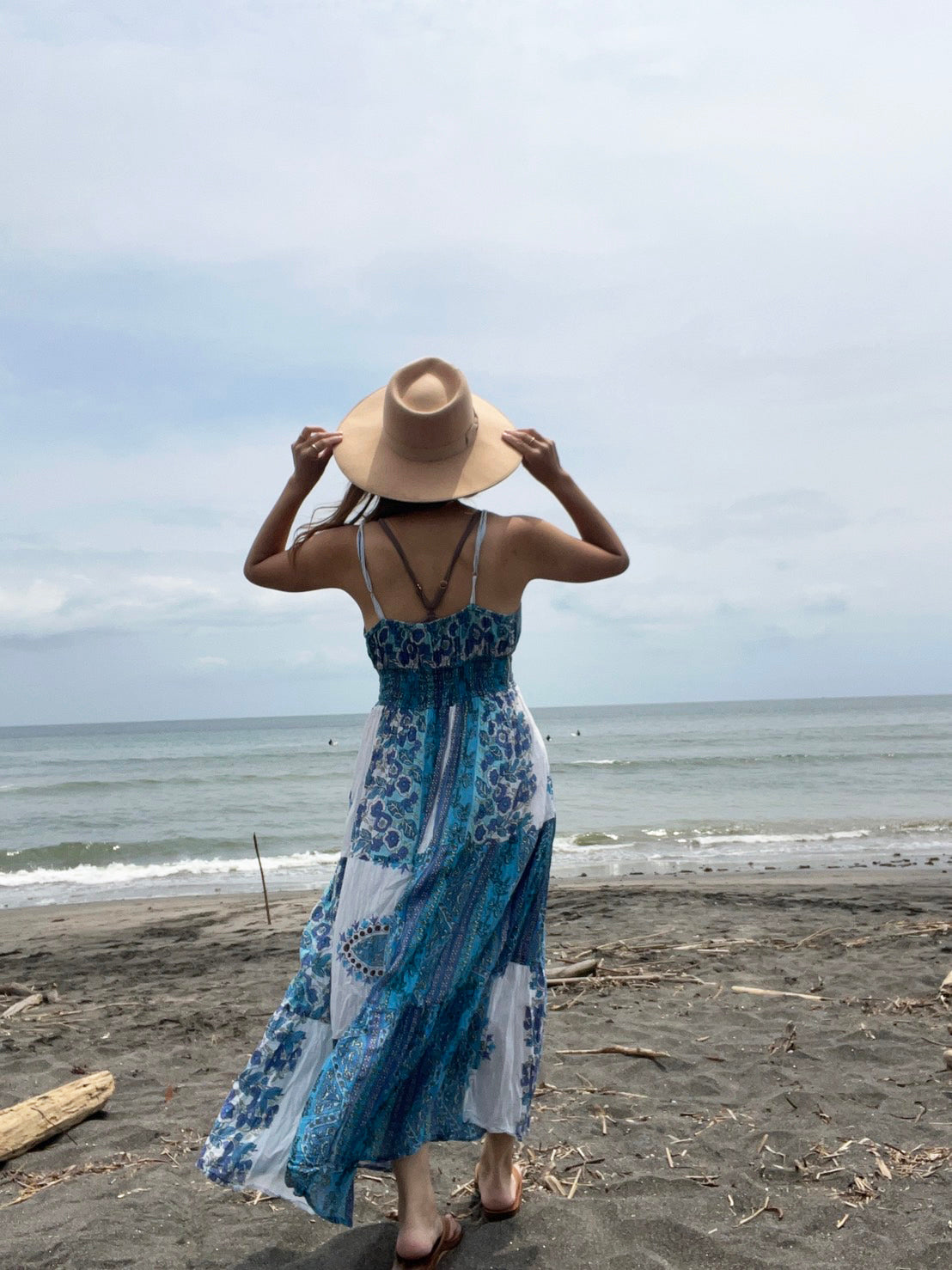 Vintage Indian cotton dress maxi one peace