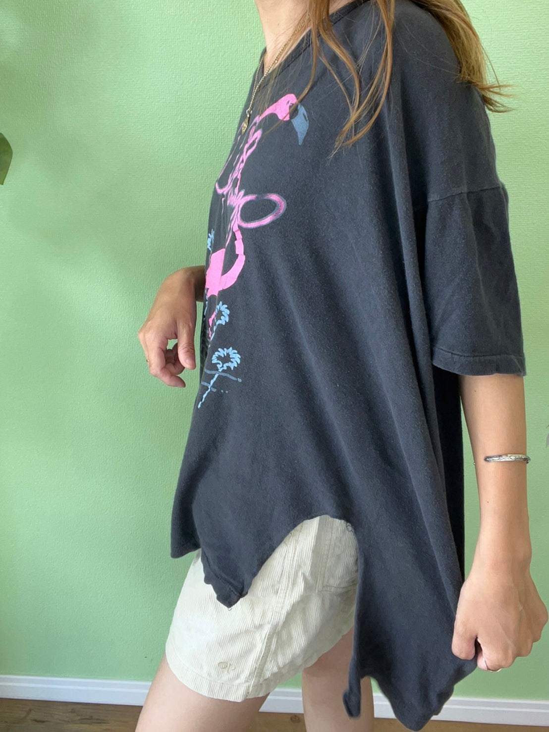 80's vintage pink flamingo t-shirt