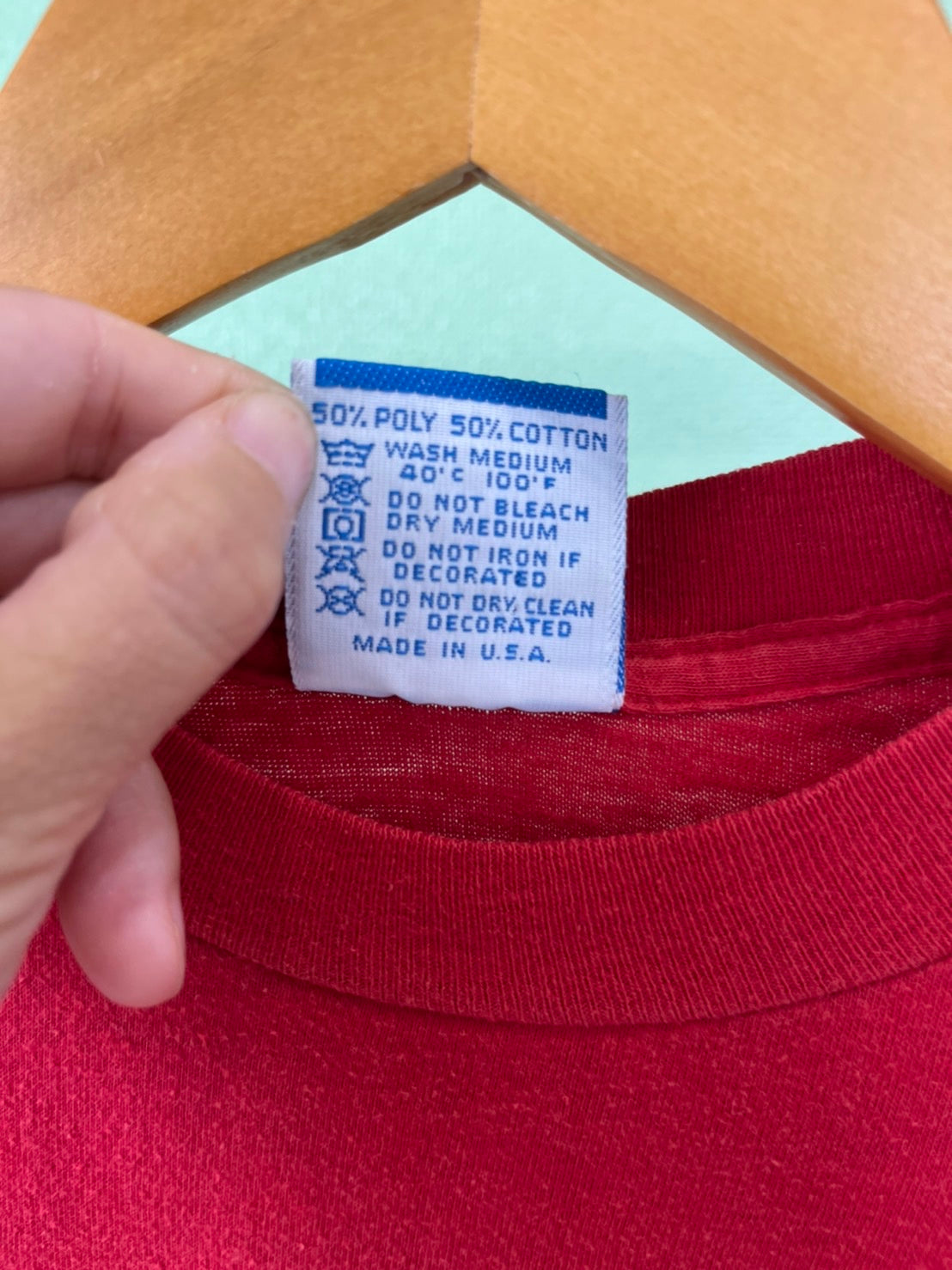 【ocean pacific】80's vintage surf skate grafic T-shirt Made in USA(size:XL)