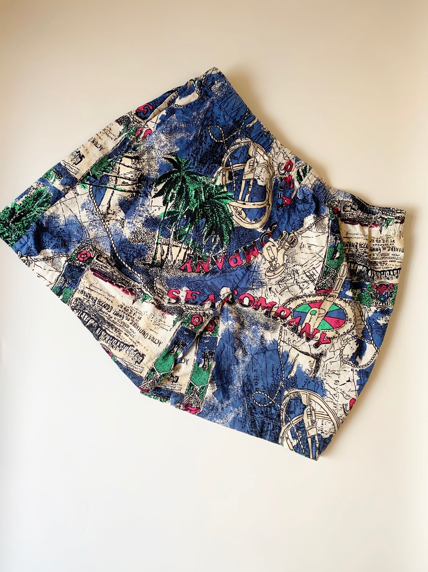 【EURO vintage】Sea Canpany beach shorts (men's XL)