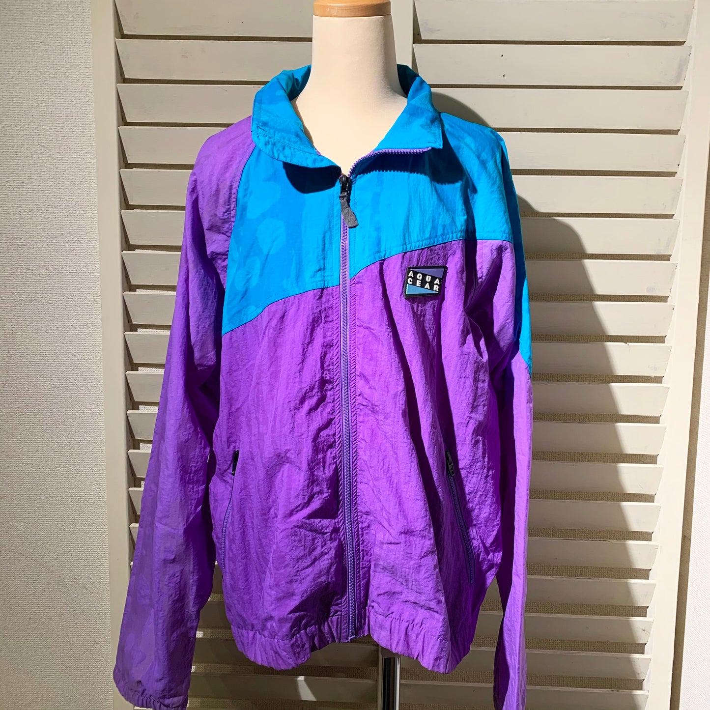 【NIKE】90's ナイキアクアギア ナイロンジャケット(men's XL)
