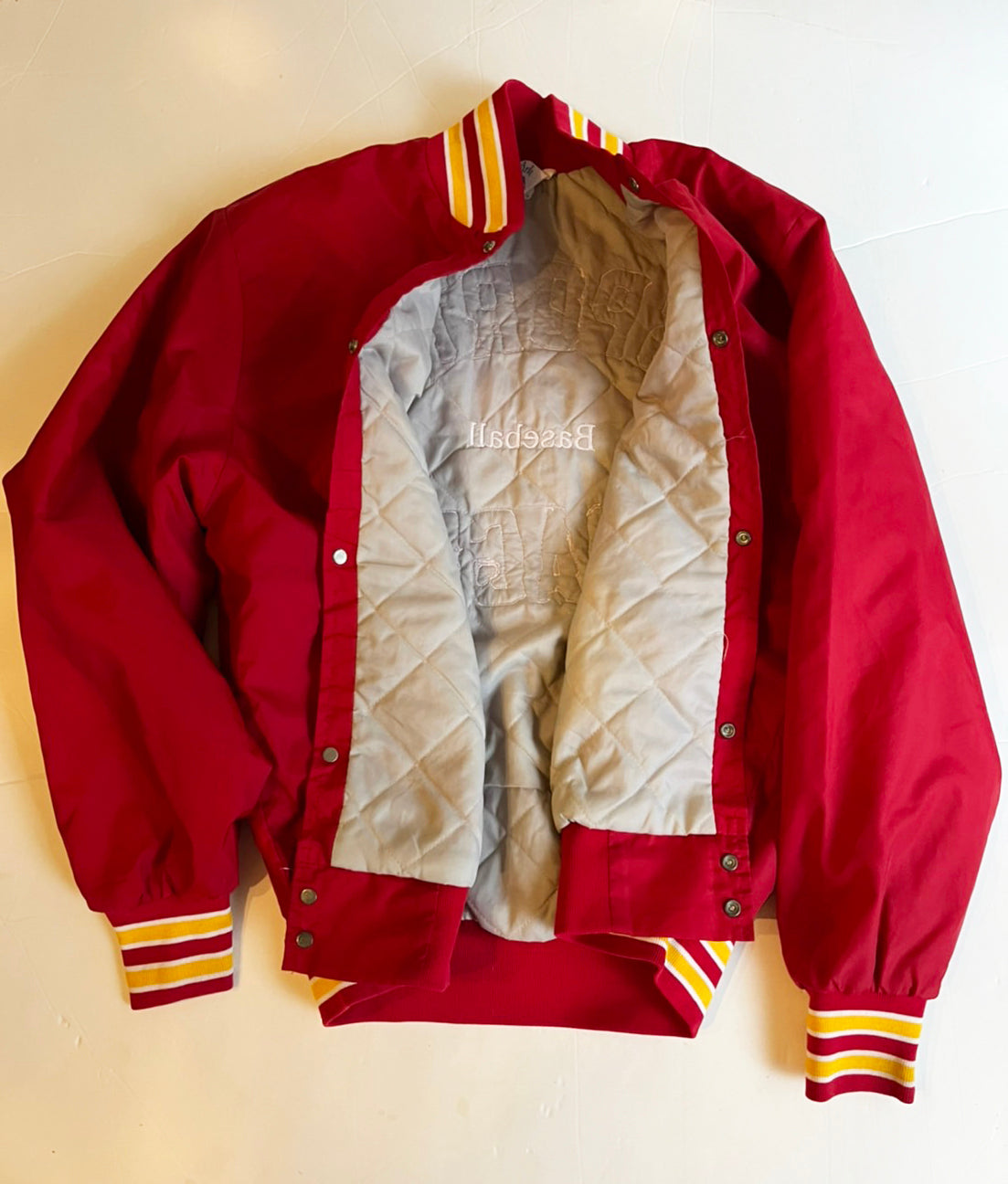 80's WEST ARK Nylon stadium jacket Made in USA (men's L)
