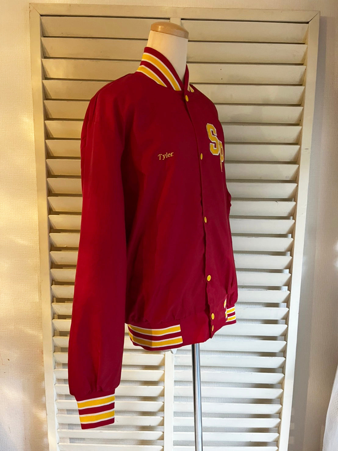 80's WEST ARK Nylon stadium jacket Made in USA (men's L)