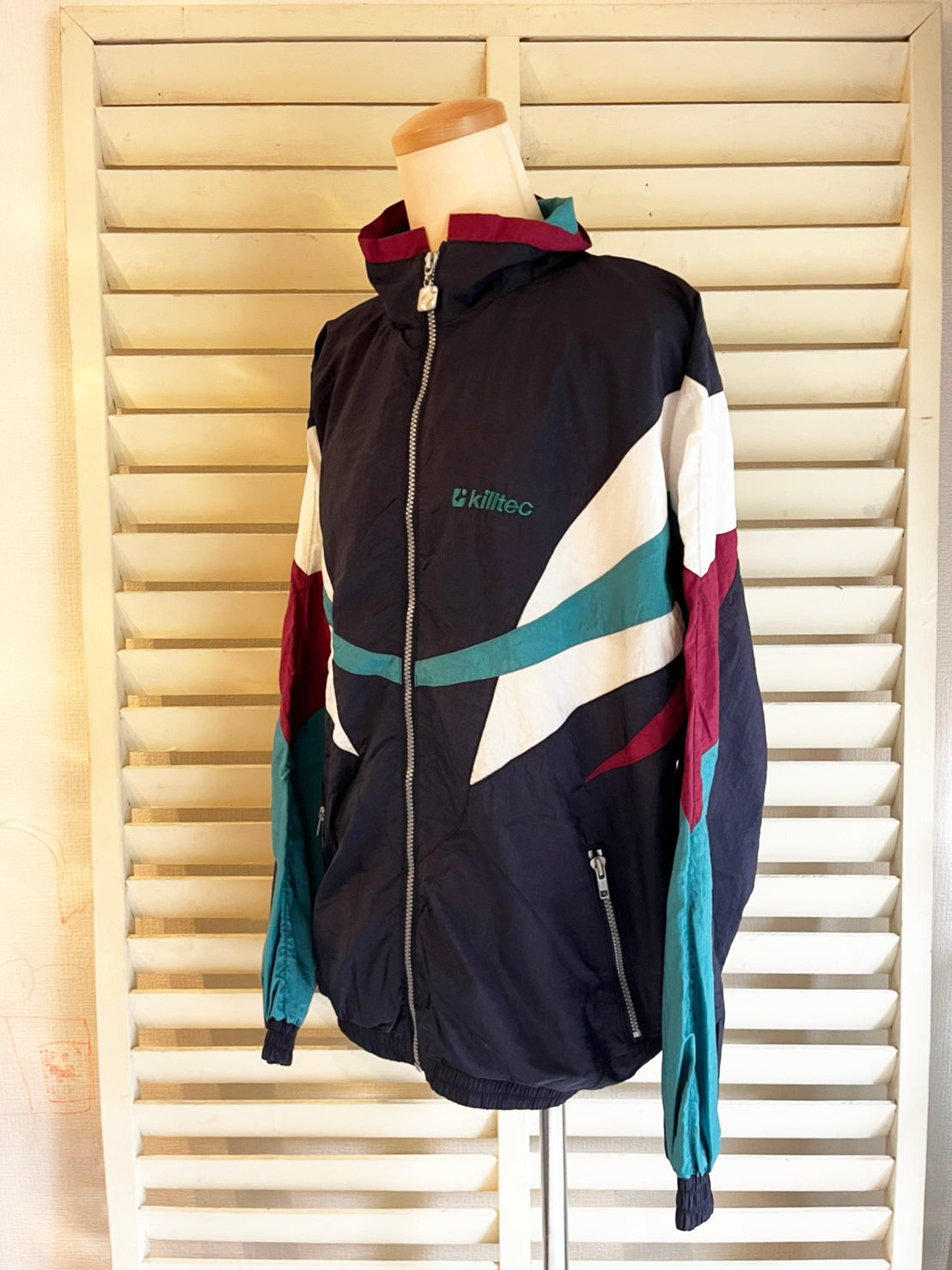 【EURO vintage】killtec キルテック ナイロンジャケット ウィンドブレーカー 古着 (men's L)