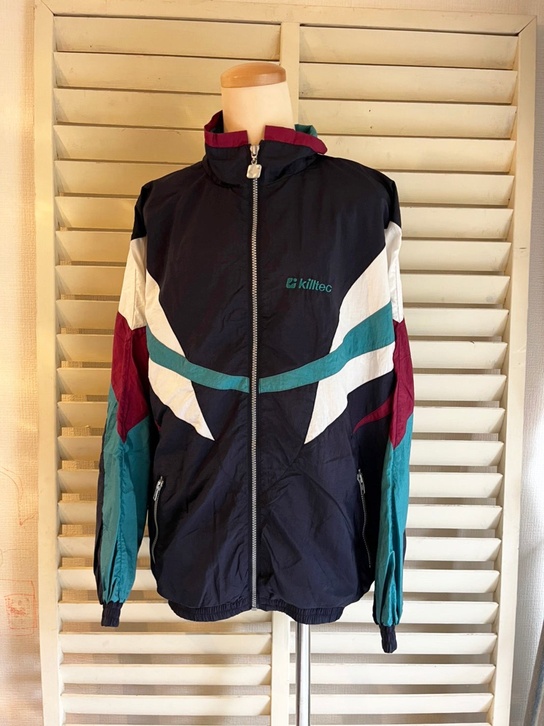 【EURO vintage】killtec キルテック ナイロンジャケット ウィンドブレーカー 古着 (men's L)