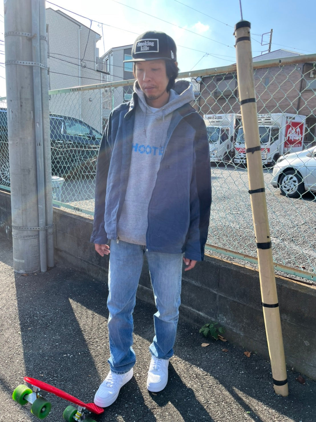 USED Champion Fleece Jacket (men's M)
