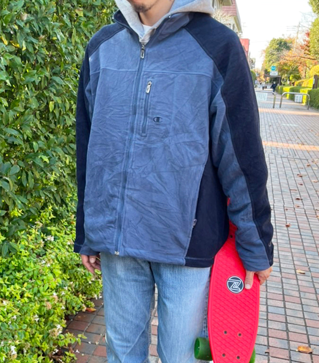 USED Champion Fleece Jacket (men's M)