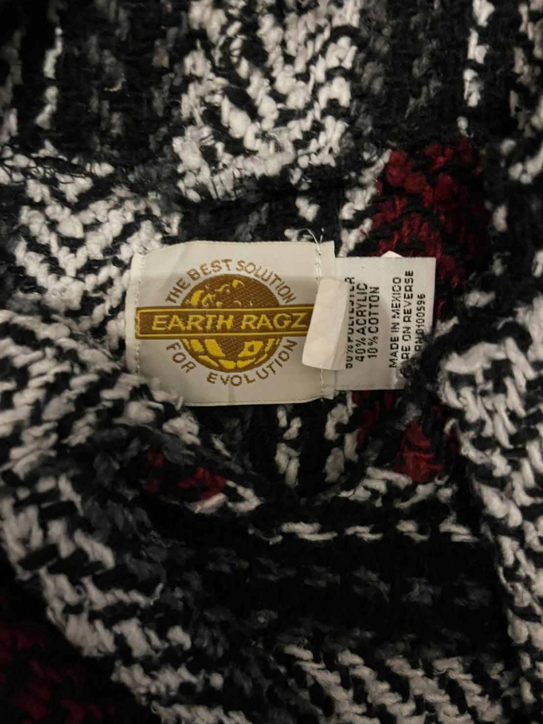 【USED】EARTH RAGZ mexican parka Baja Hoodie (Size S)