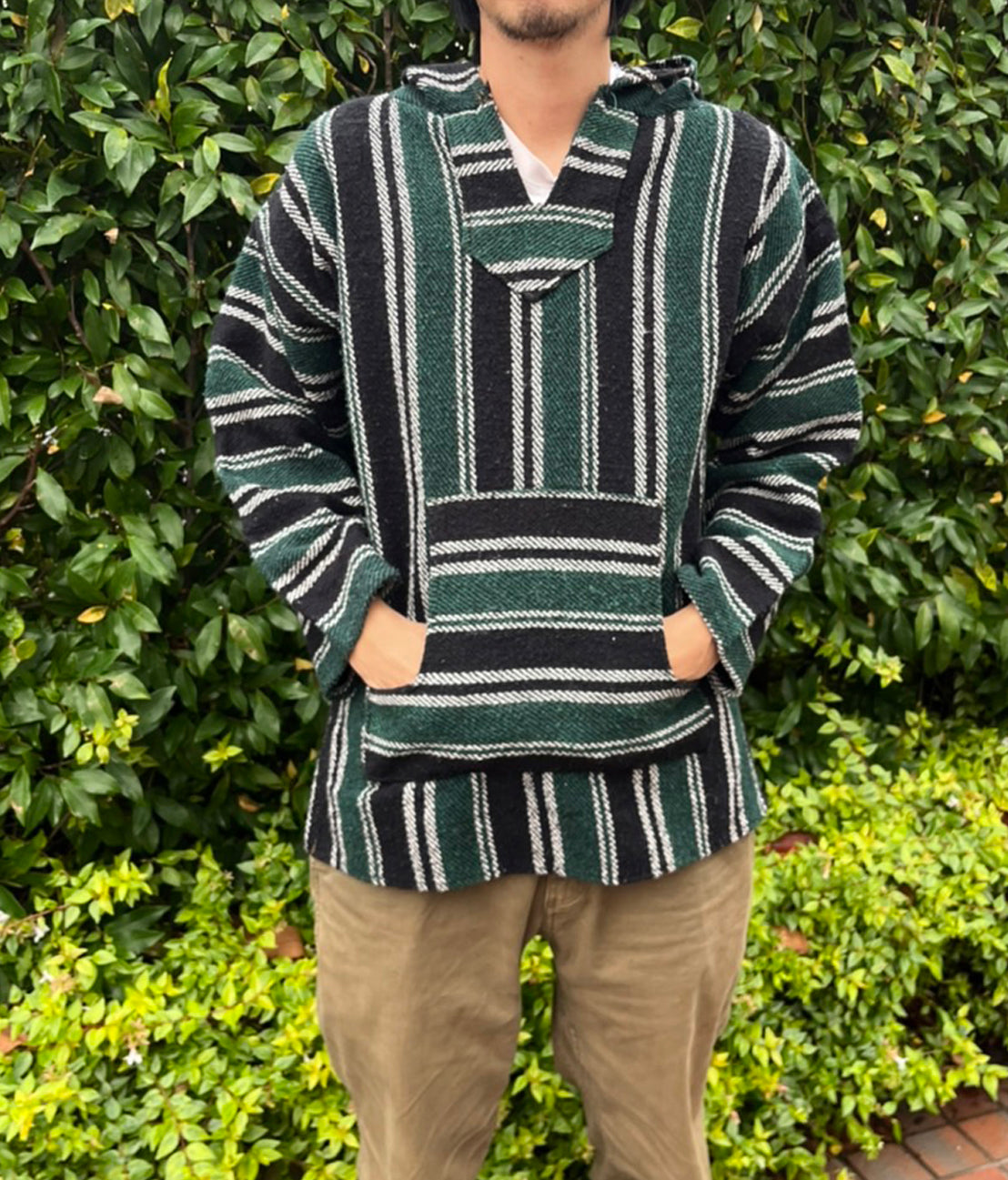 【USED】PEYOTE mexican parka Baja Hoodie (men's XL)