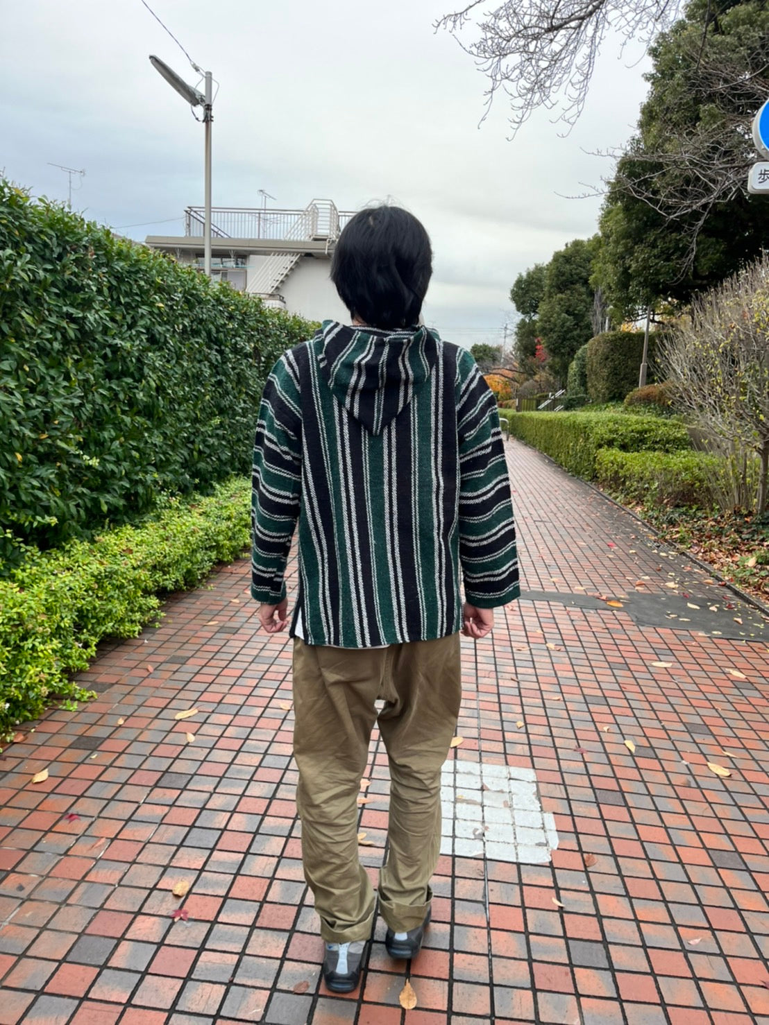 【USED】PEYOTE mexican parka Baja Hoodie (men's XL)