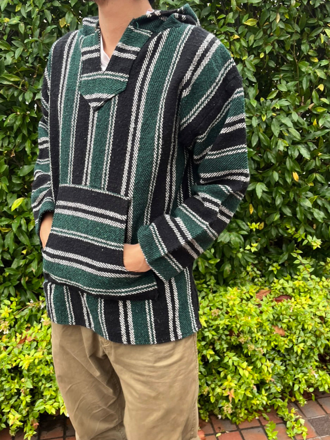 【USED】PEYOTE mexican parka Baja Hoodie (men's XL)