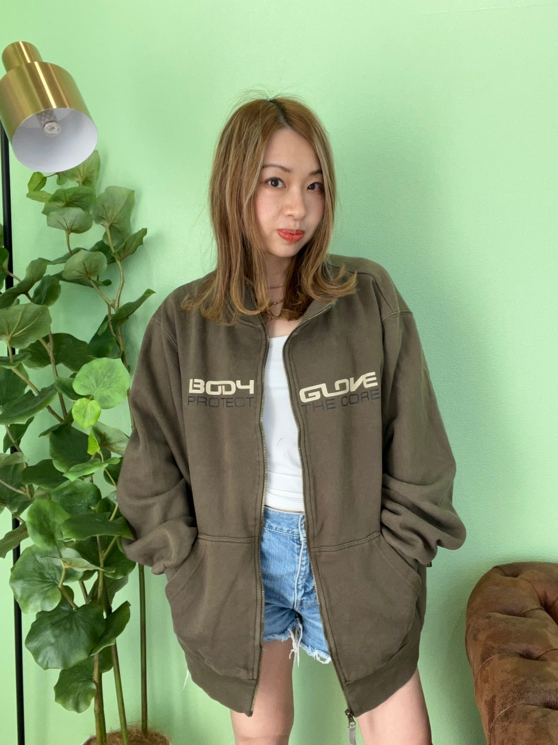 【BODY GLOVE】00's ボディーグローブ ジップアップ パーカー (men's XXL)