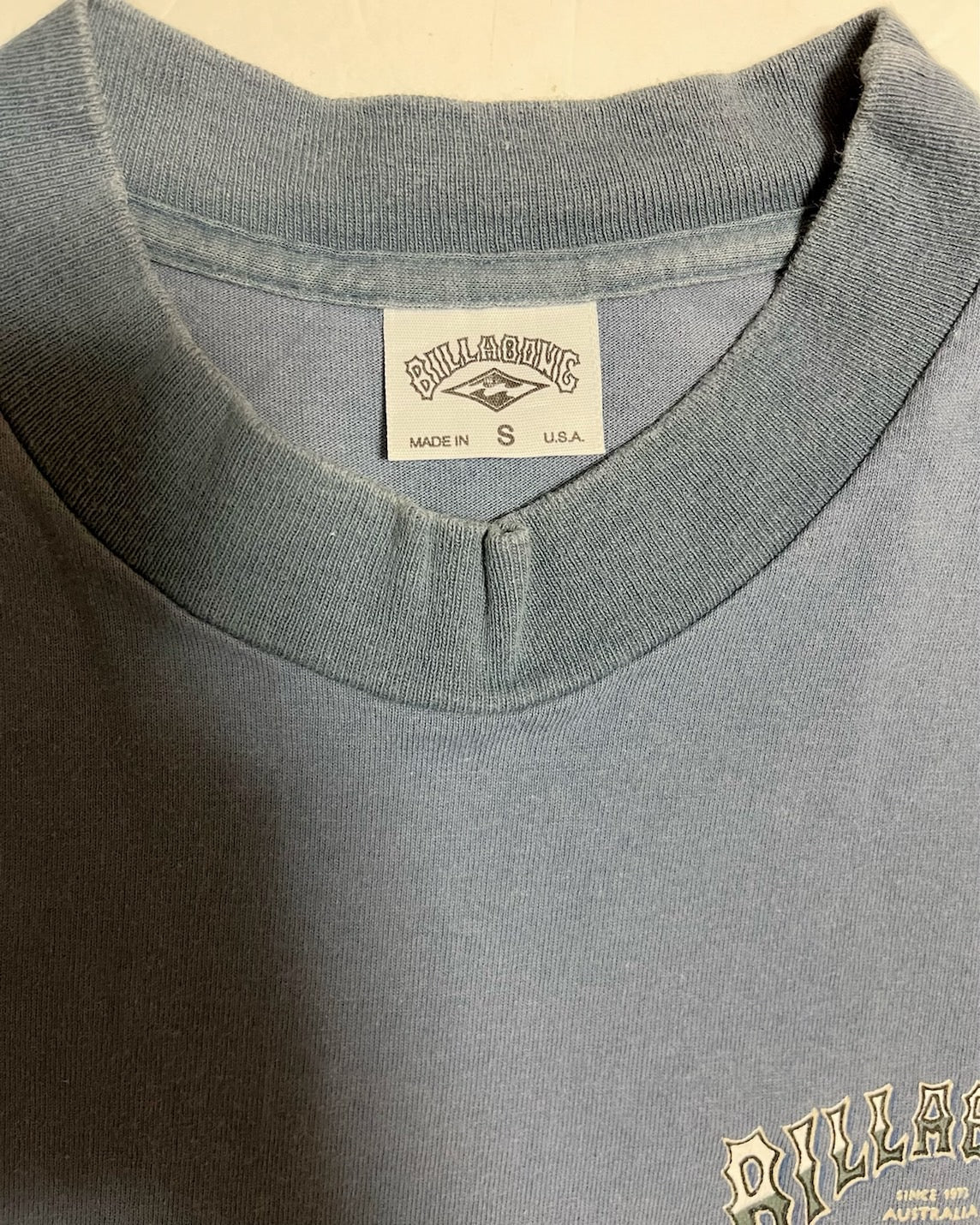 90’s Billabong big logo T-shirt (men’s S)