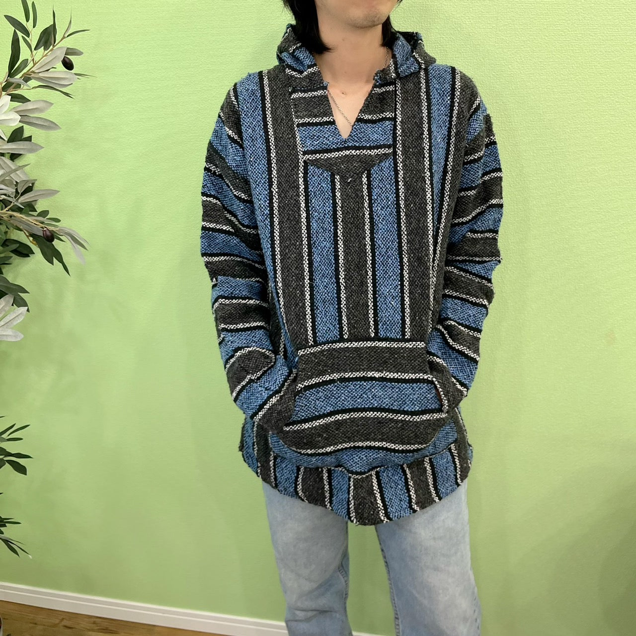 【USED】mexican parka Baja Hoodie FRRANKS (men's XL)