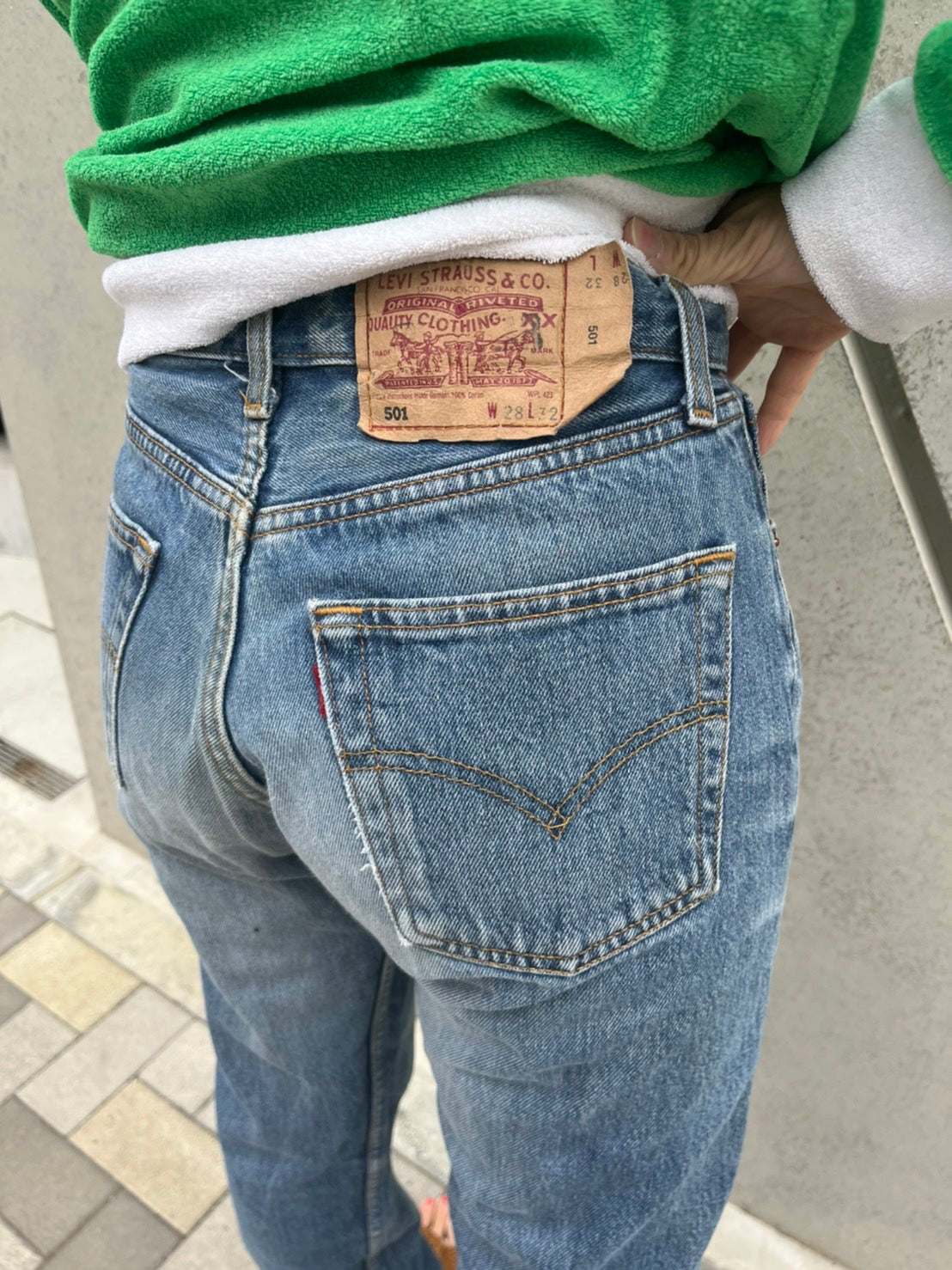 90’s EURO Levis 501 ユーロリーバイス デニムパンツ スペイン製(W28 L32)