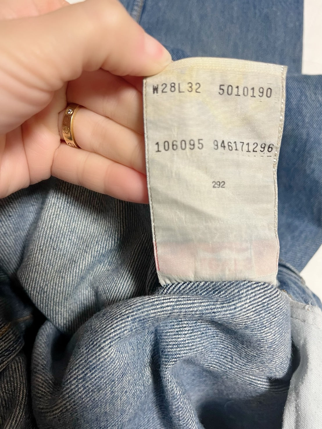 90’s EURO Levis 501 ユーロリーバイス デニムパンツ スペイン製(W28 L32)