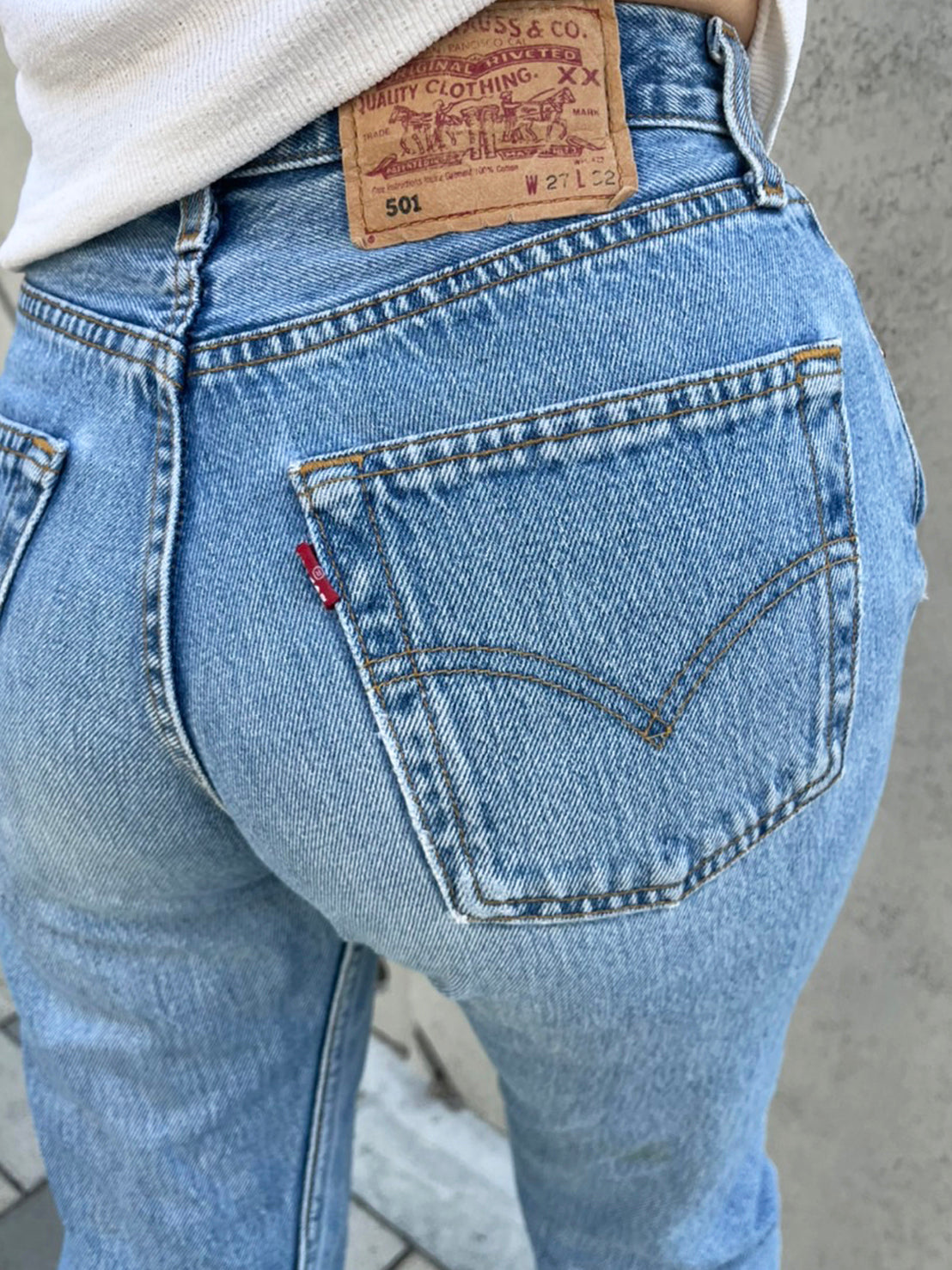 90’s EURO Levis 501 ユーロリーバイス デニムパンツ ポーランド製(W27 L32)