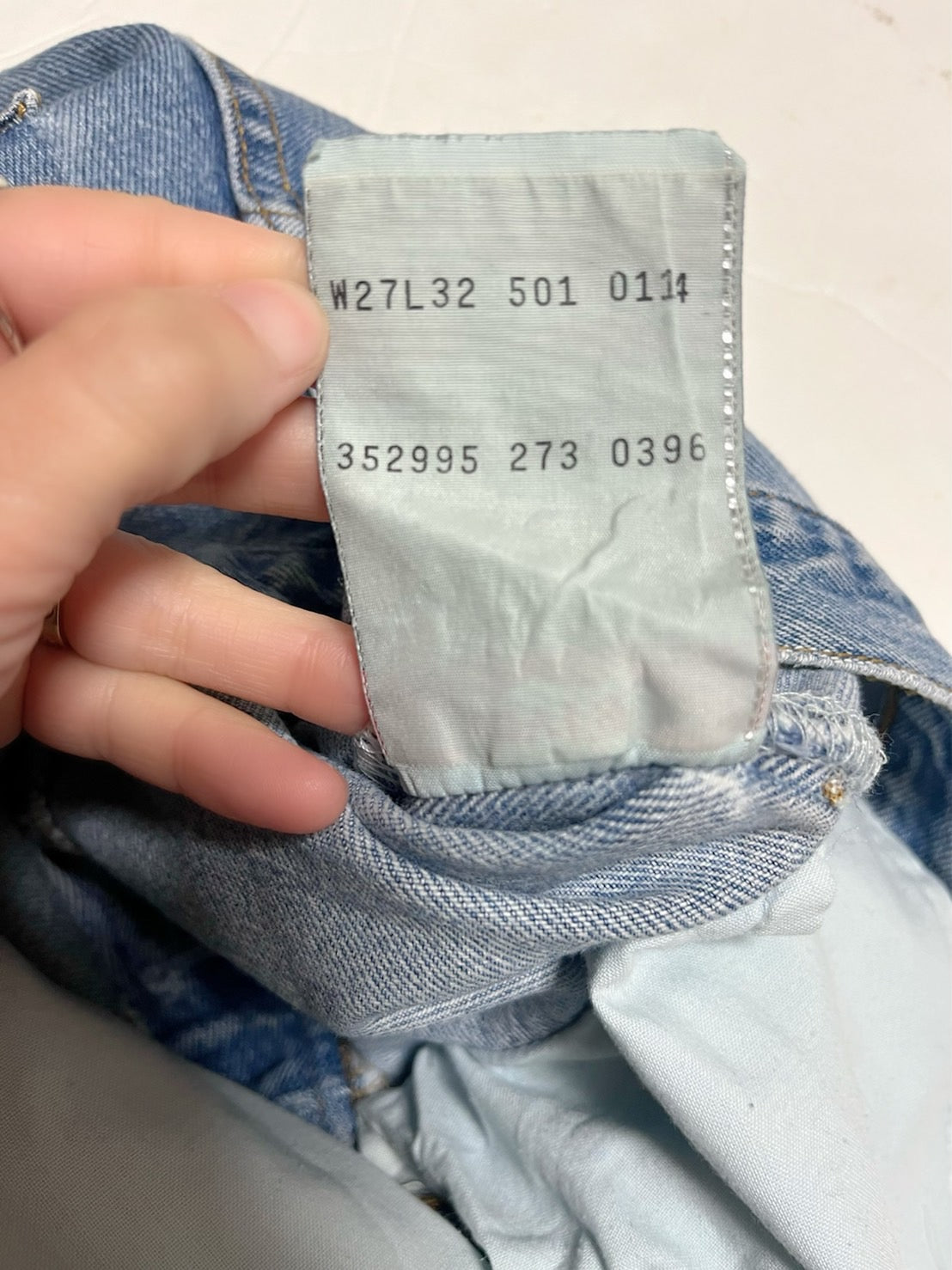 90’s EURO Levis 501 ユーロリーバイス デニムパンツ ポーランド製(W27 L32)