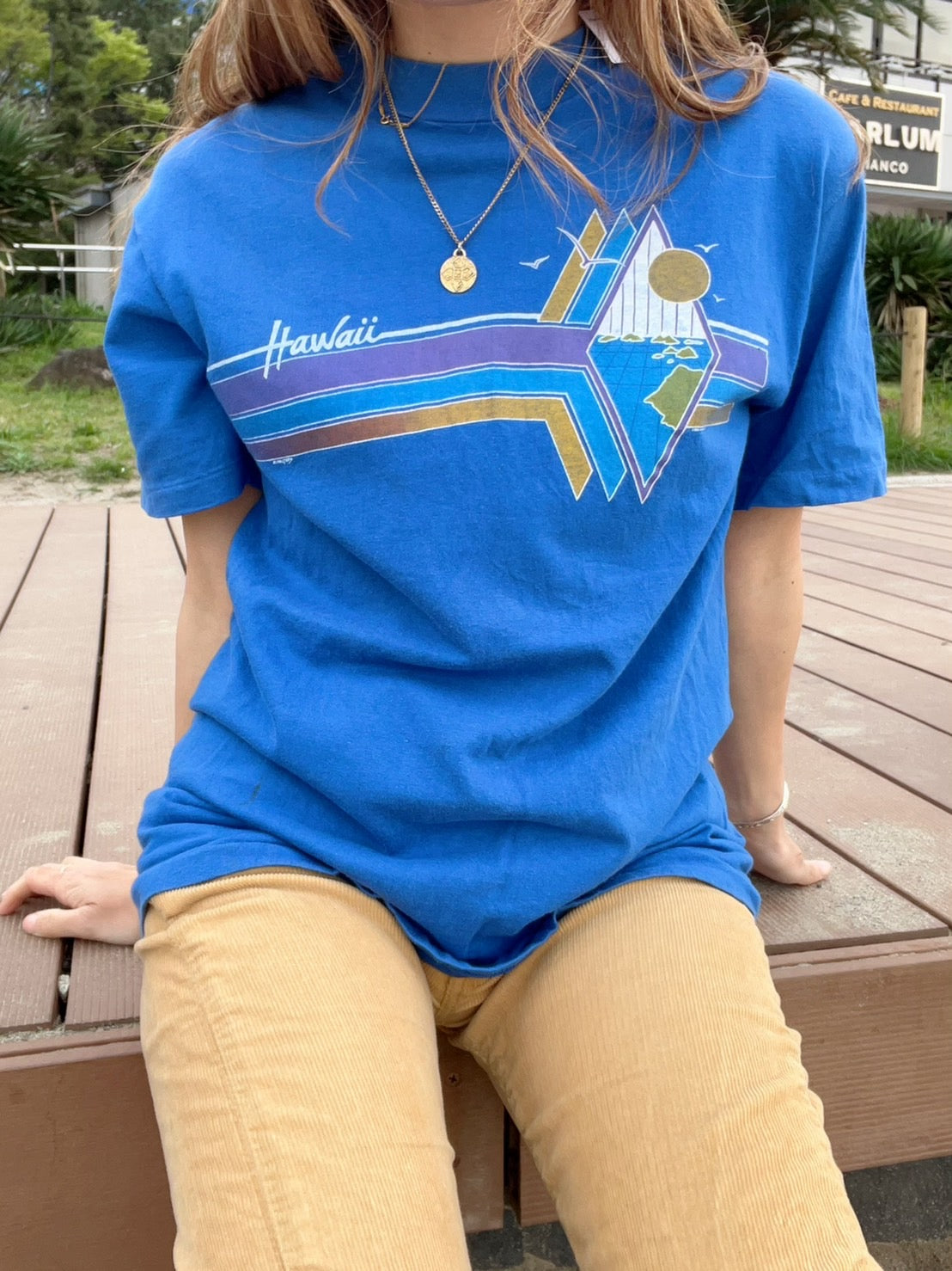 vintage】80's Hawaii souvenir T-Shirt ヴィンテージ ハワイ