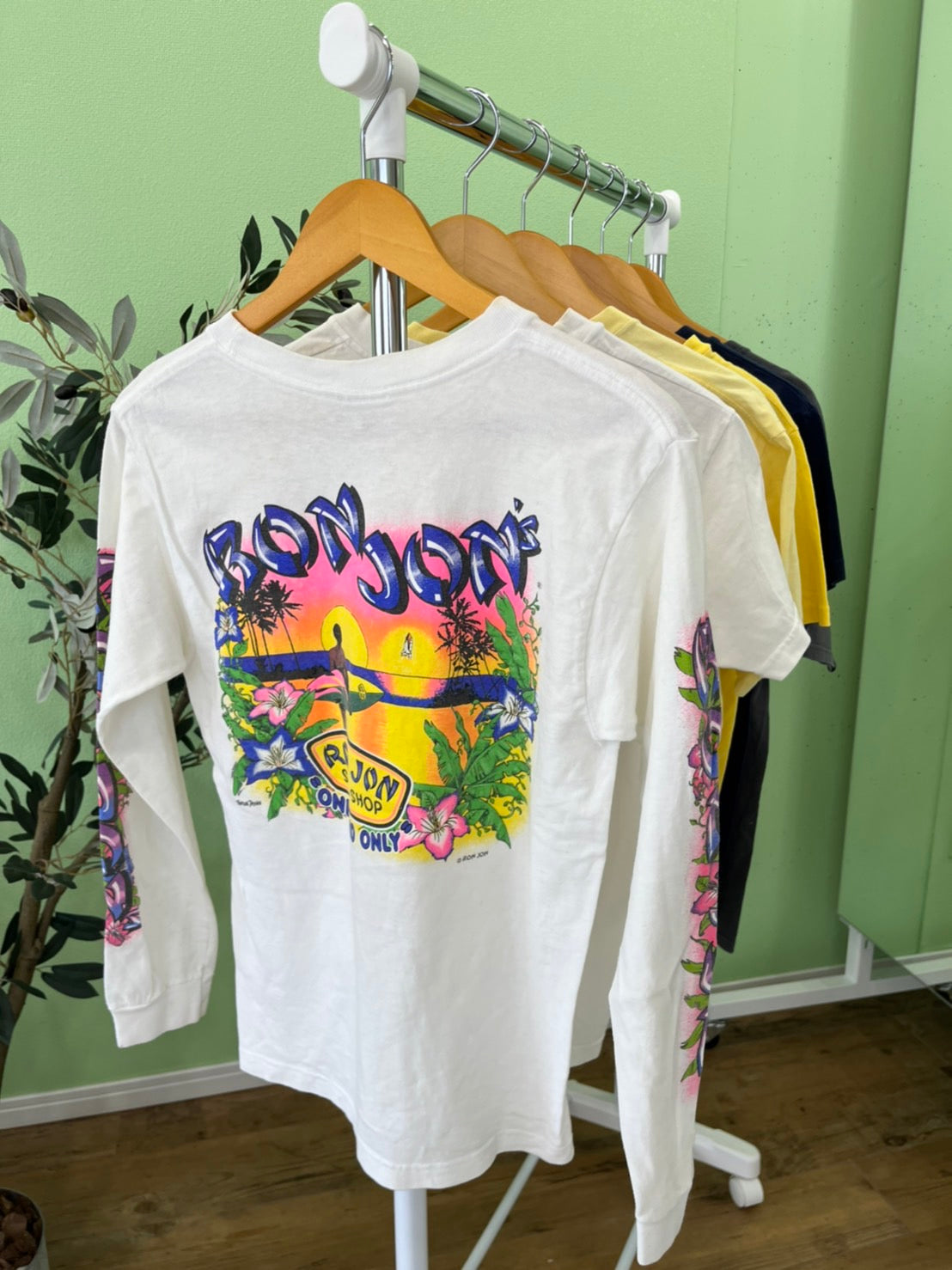 スピード発送 RON JON Tシャツ 長袖 ロンT ロンジョン L ビンテージ