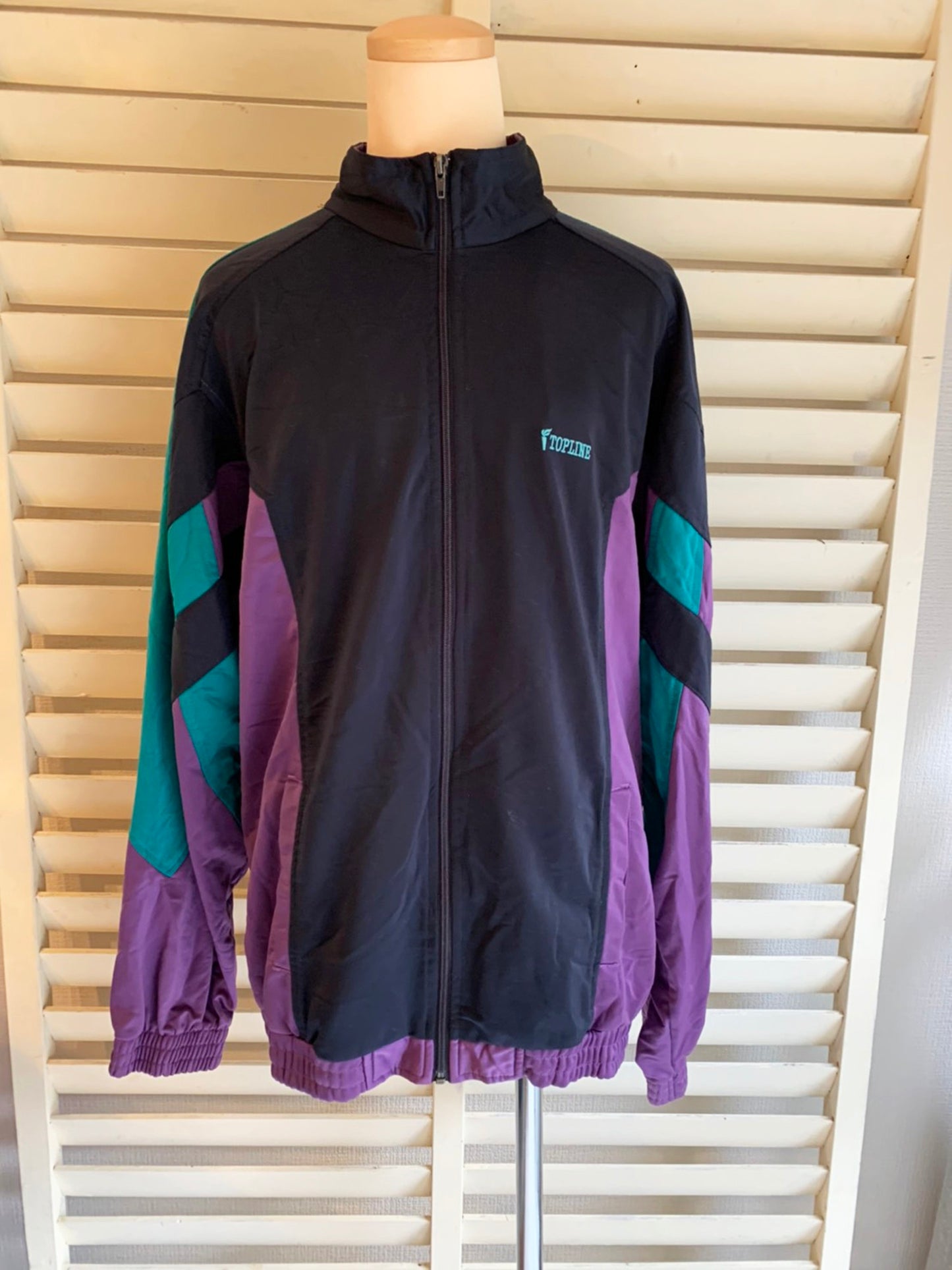90's EURO vintage TOP LINE Track jacket(About men's L~XL)