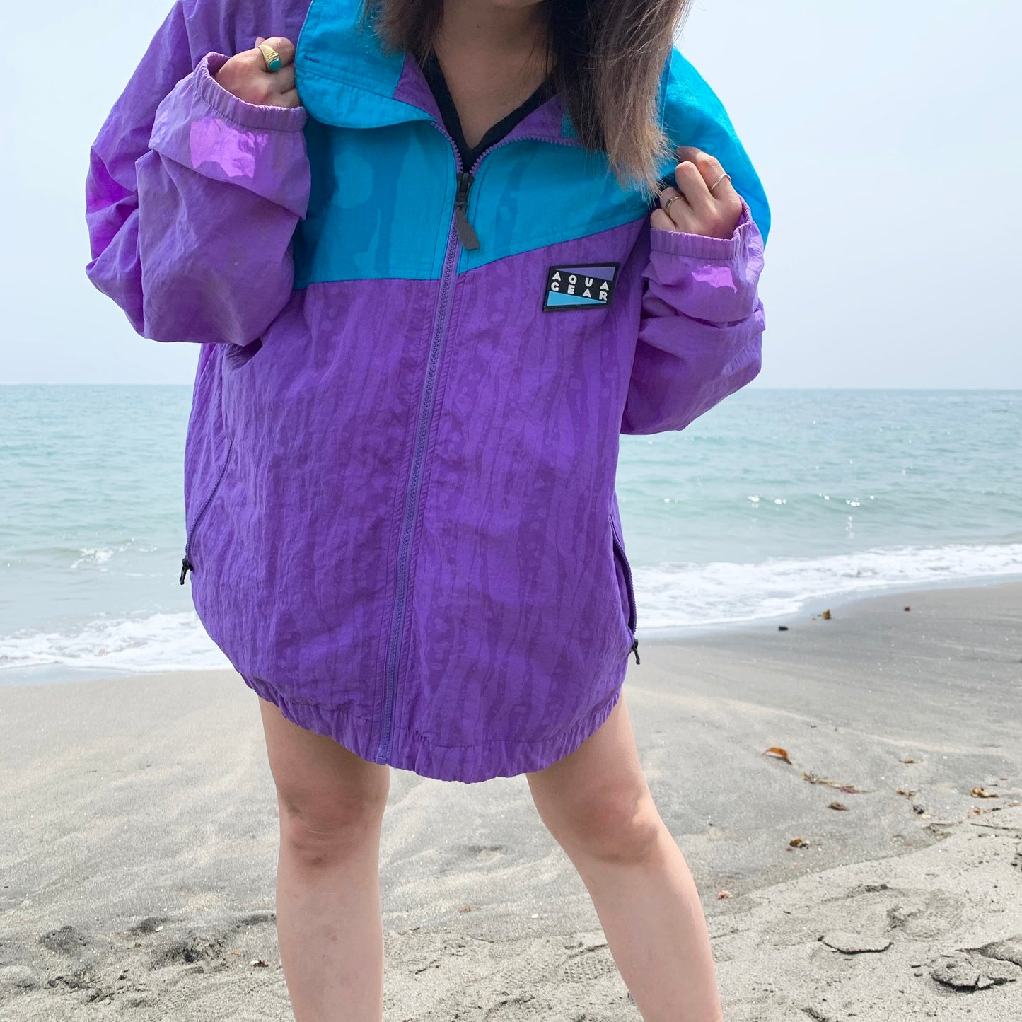 【NIKE】90's ナイキアクアギア ナイロンジャケット(men's XL)