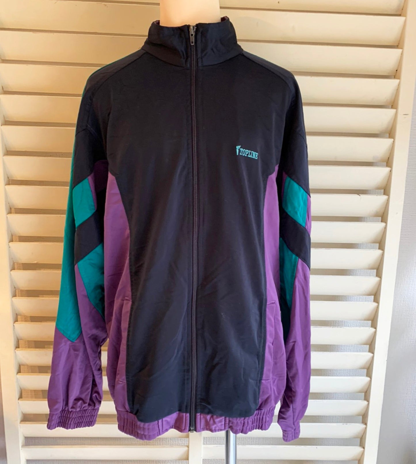 90's EURO vintage TOP LINE Track jacket(About men's L~XL)