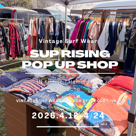 2026.4/18土-4/24金 sup rising popup in 吉祥寺ハモニカ横丁