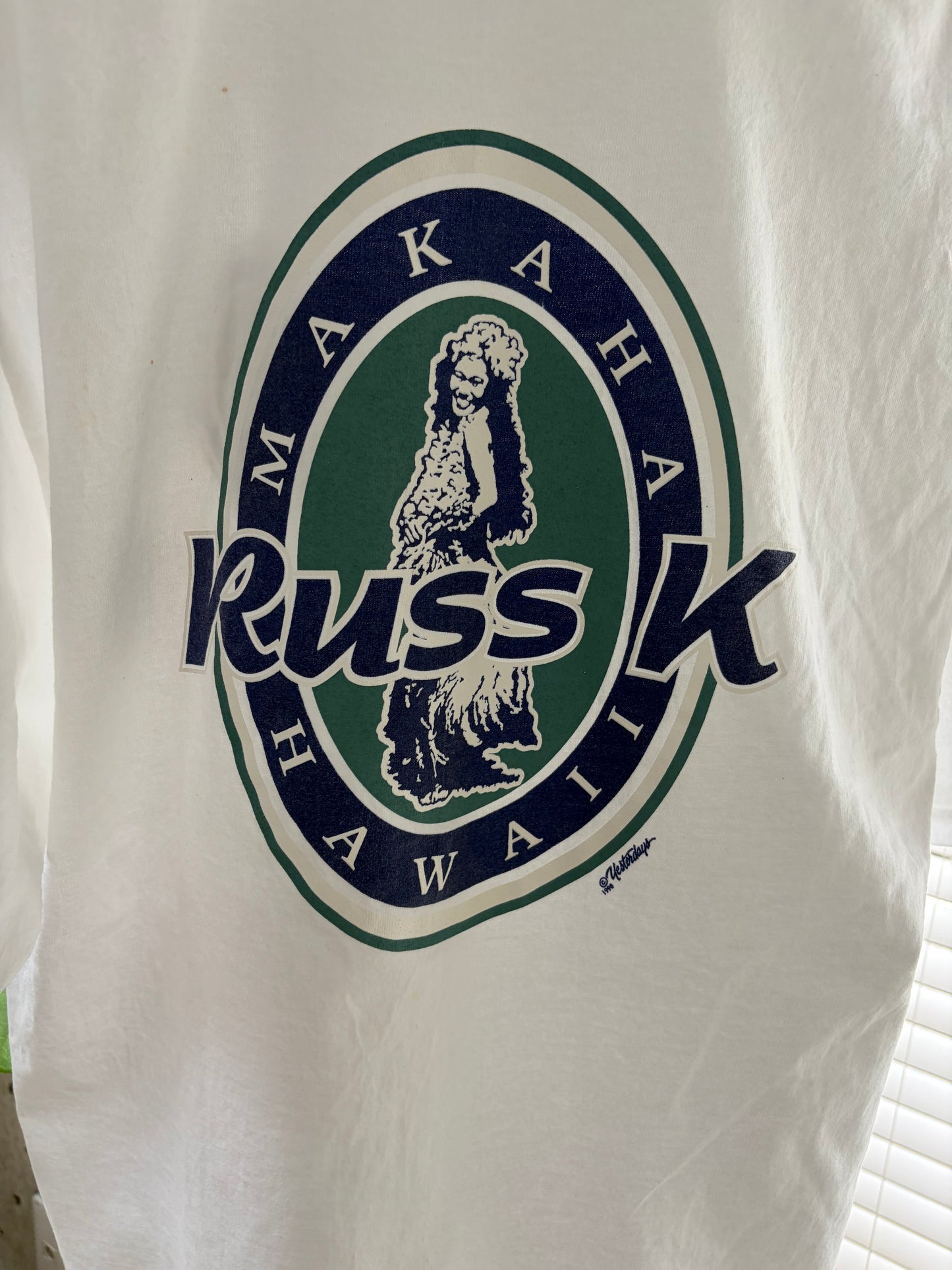 【Legend Surf Colleciton】90's Russ･K Makaha Hawaii Tee size L