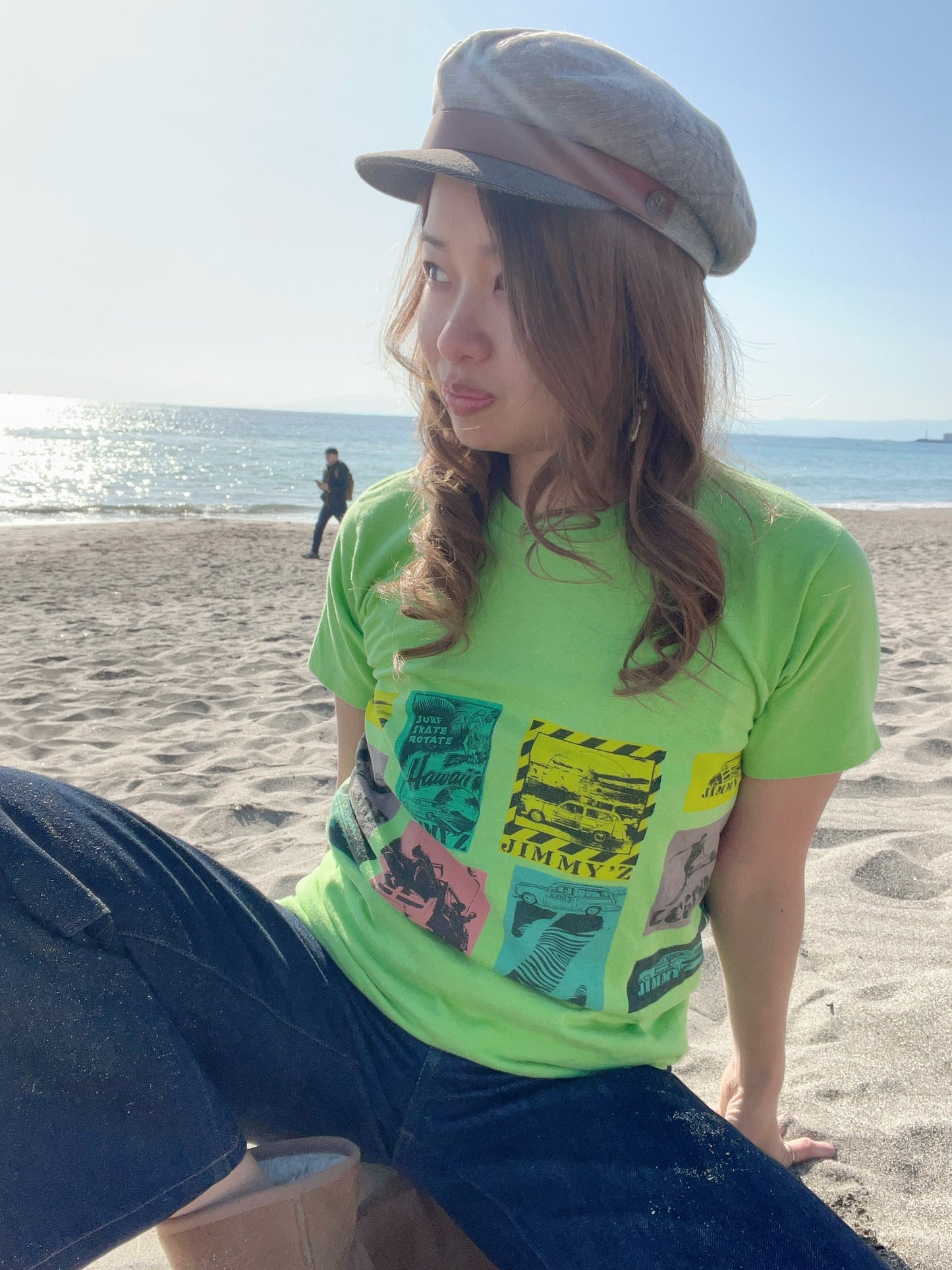 80's JIMMY'S PRINT TEE (size XL)