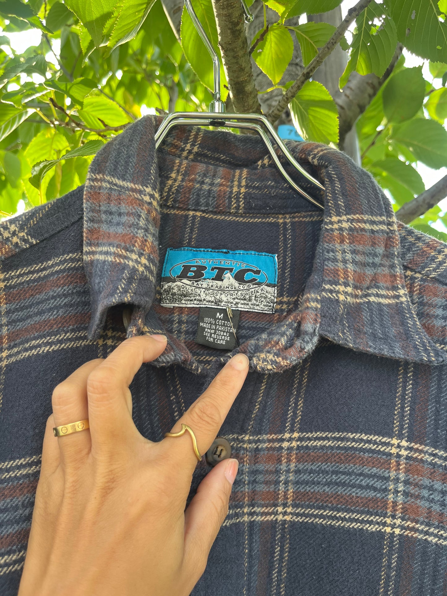 Autentic BTC Heavy Flannel shirts (men's M)