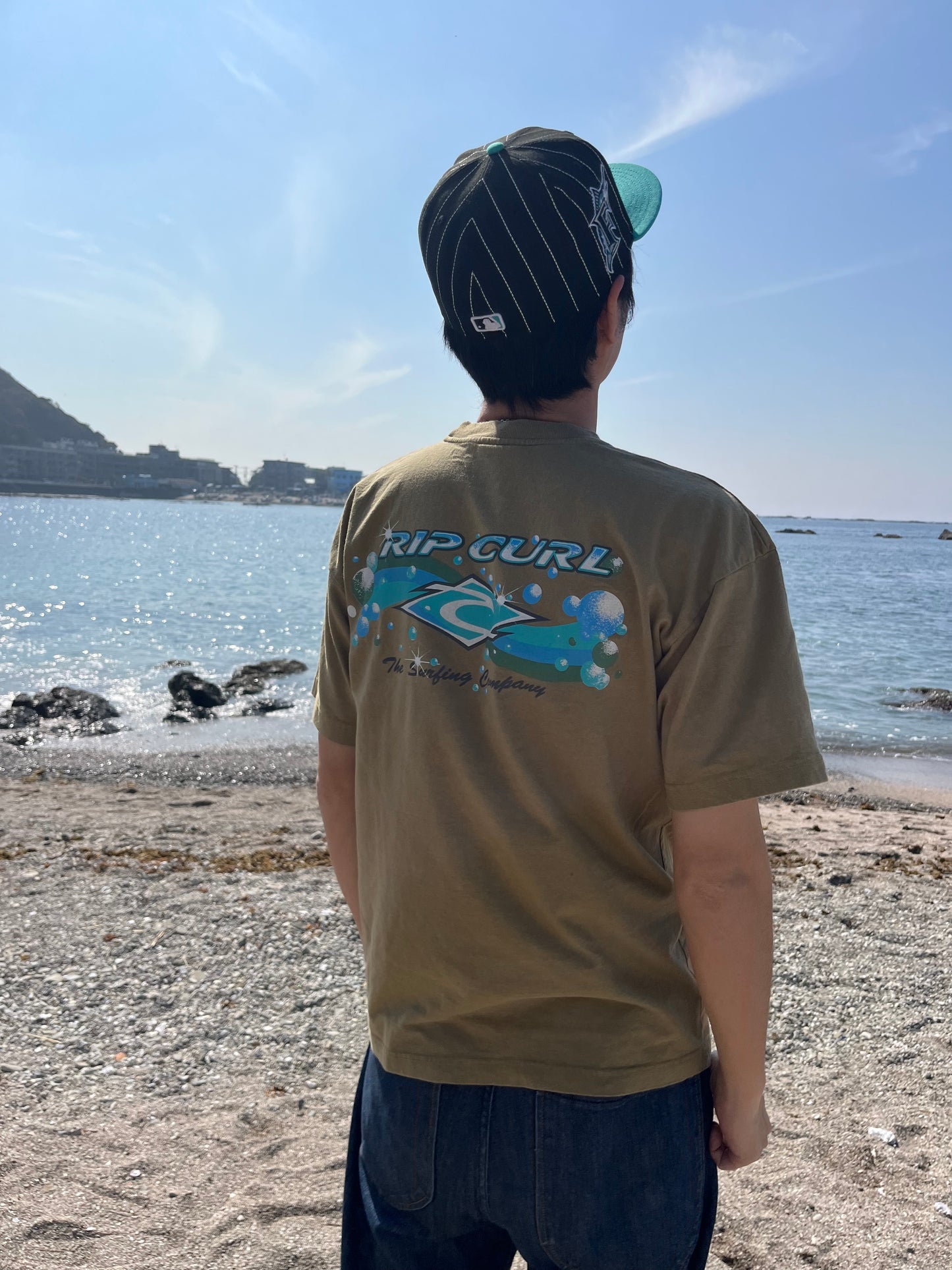 00's Ripcurl The Surfing Company Print Tee (men's M)