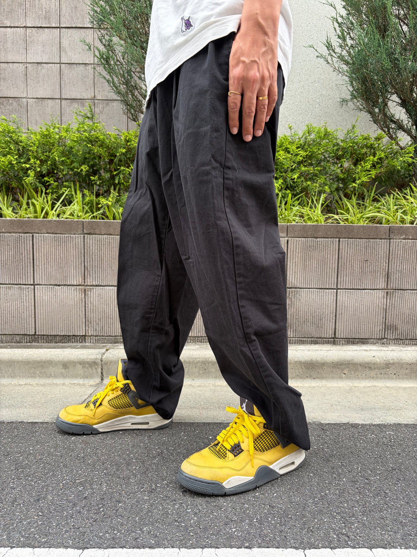 【Remake】90's POLO by Ralph Lauren Easy Chino pants Brack (About men's M)