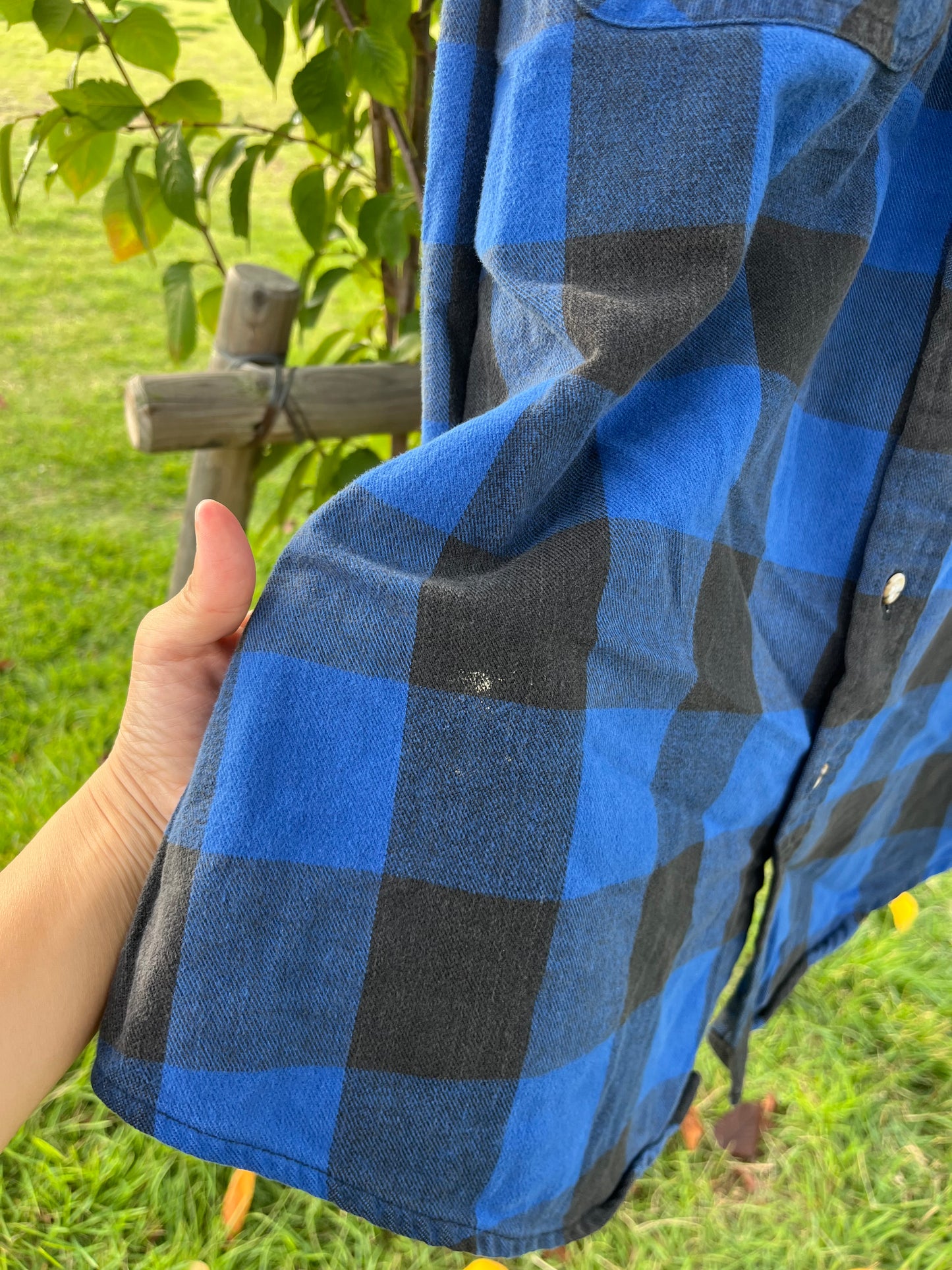 90's St Jone's Bay Heavy Flannel shirts (men's XL)