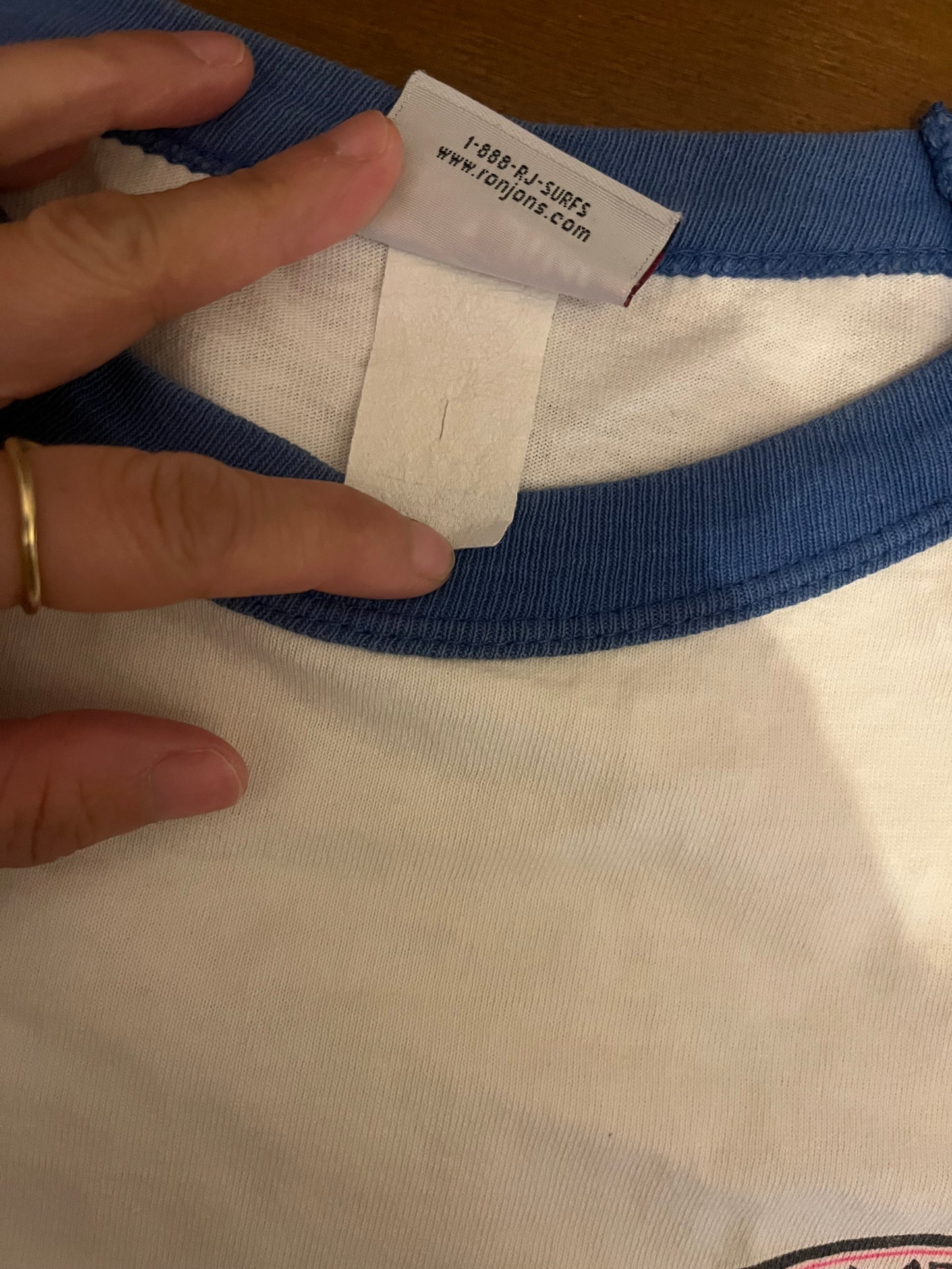 RONJON SURF SHOP Raglan Sleeve Tee (men's M相当)