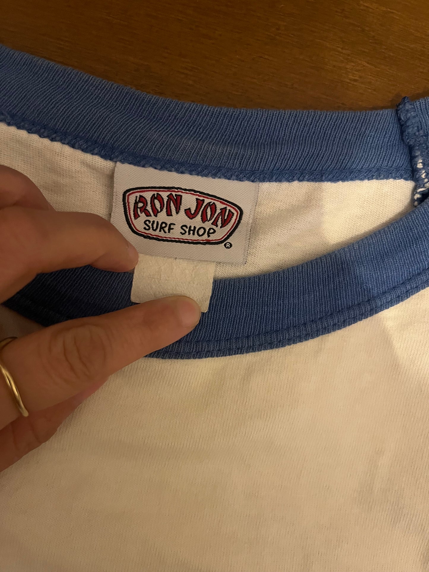 RONJON SURF SHOP Raglan Sleeve Tee (men's M相当)