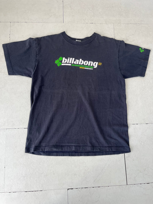 00's billabong Y2K worldwide distribution T-shirt (men's L)