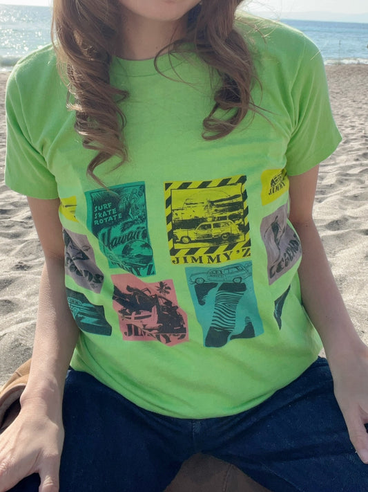 80's JIMMY'S PRINT TEE (size XL)